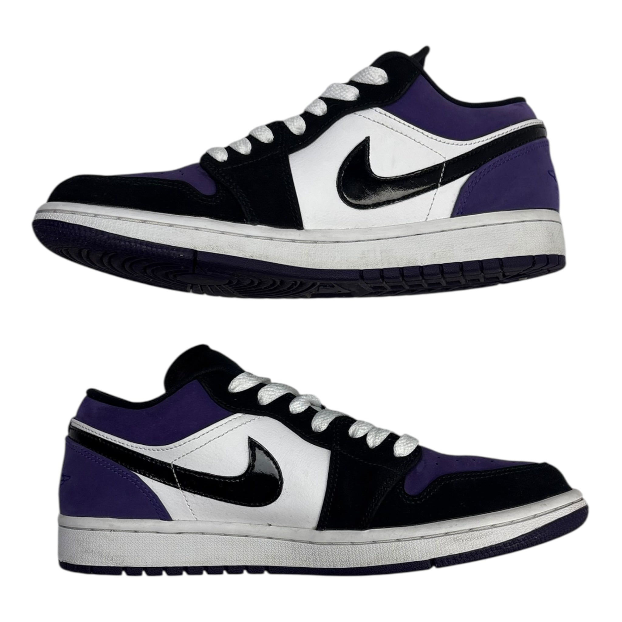 Jordan 1 Low Court Purple White (Used)