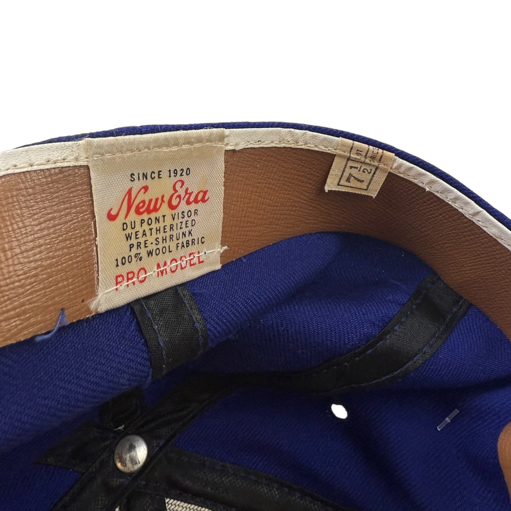 Vintage Seattle Mariners New Era 7 1/2 Fitted Hat