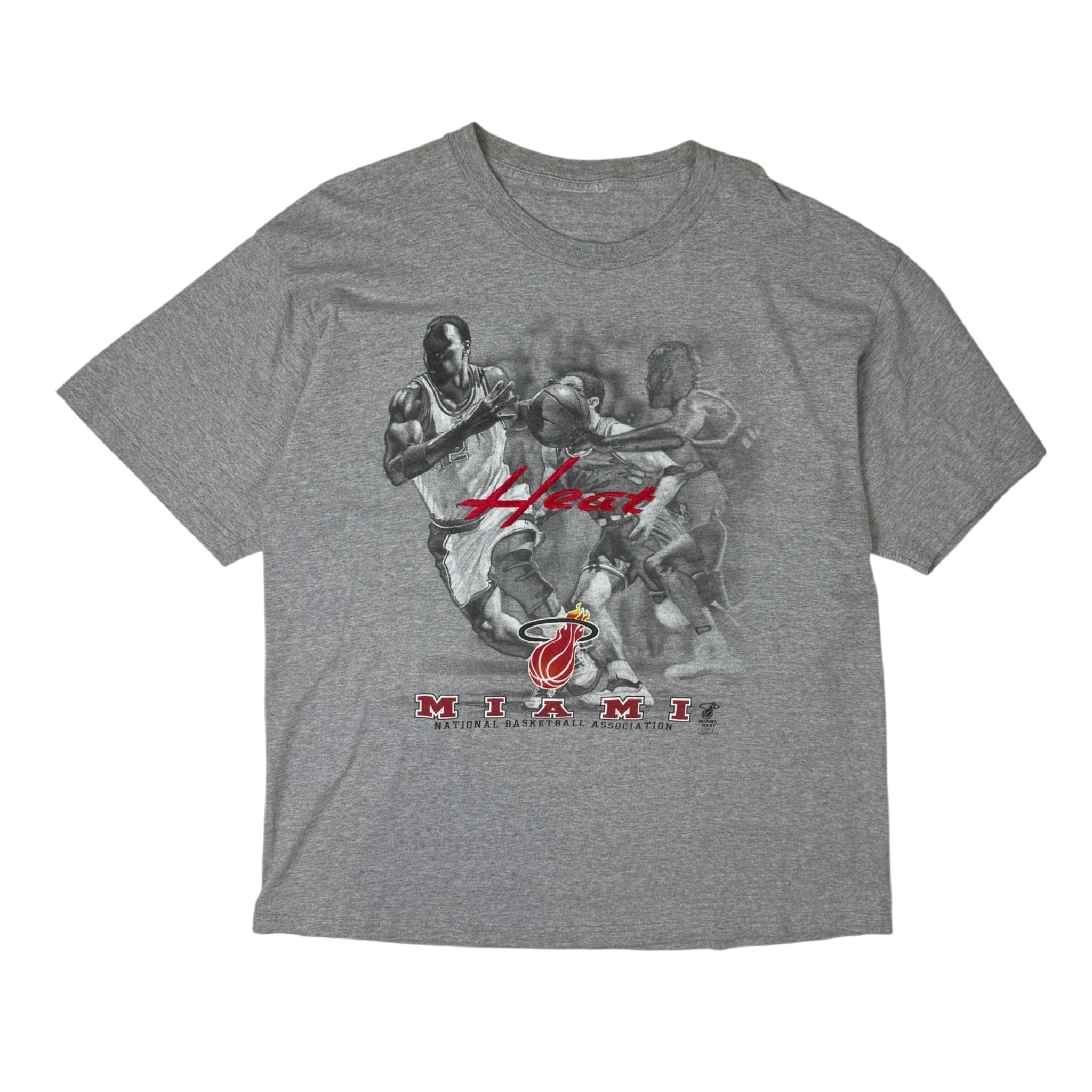 Vintage Miami Heat CSA Grey Tee