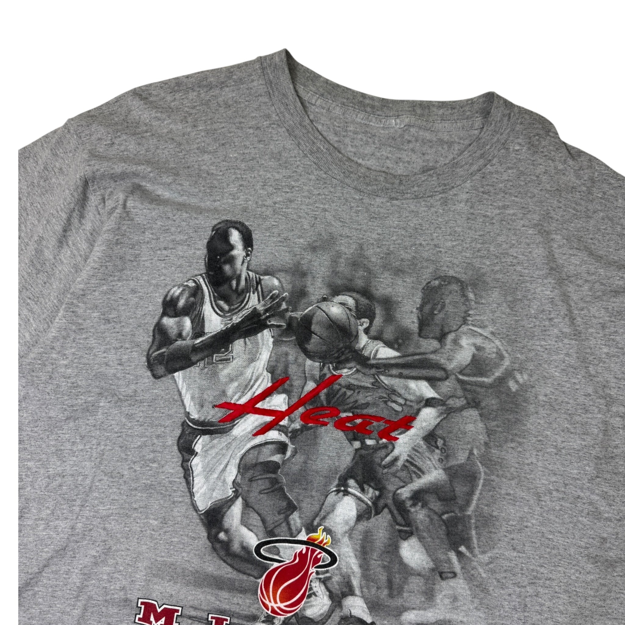 Vintage Miami Heat CSA Grey Tee