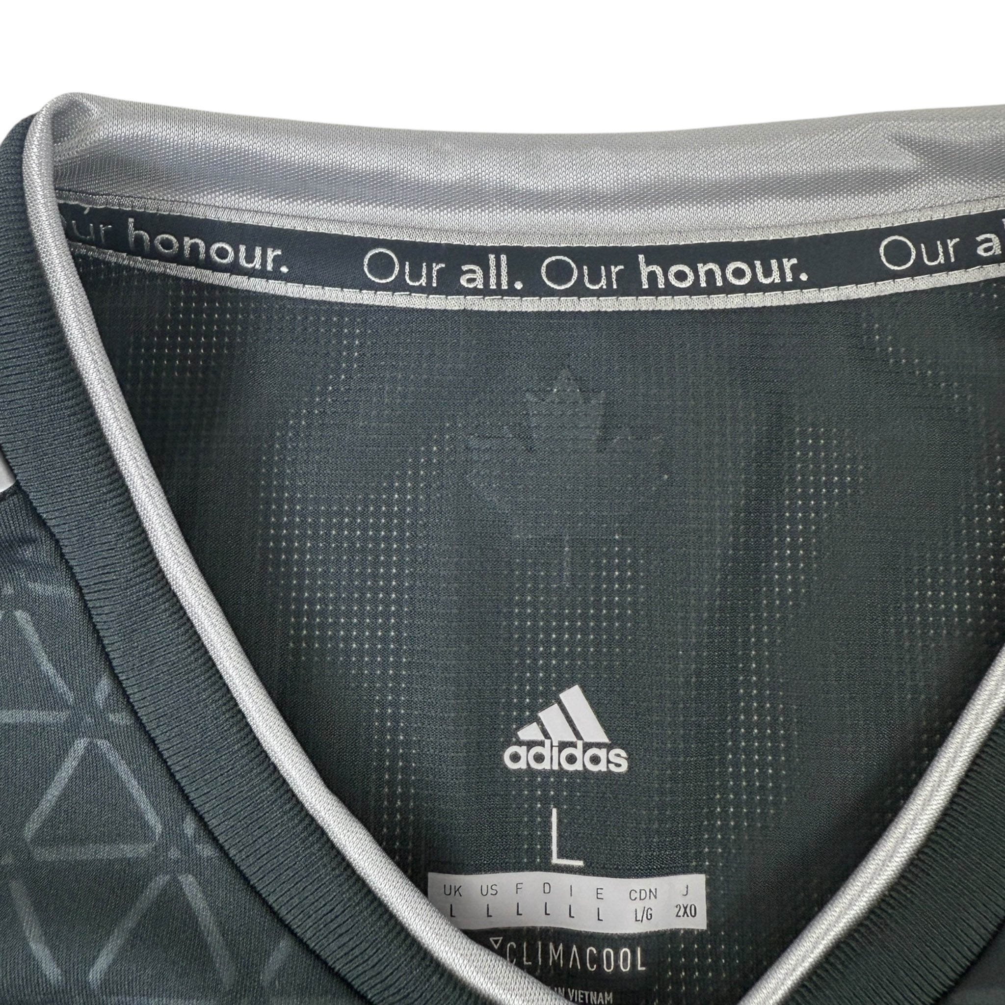 Vancouver Whitecaps Soccer Jersey Adidas Grey