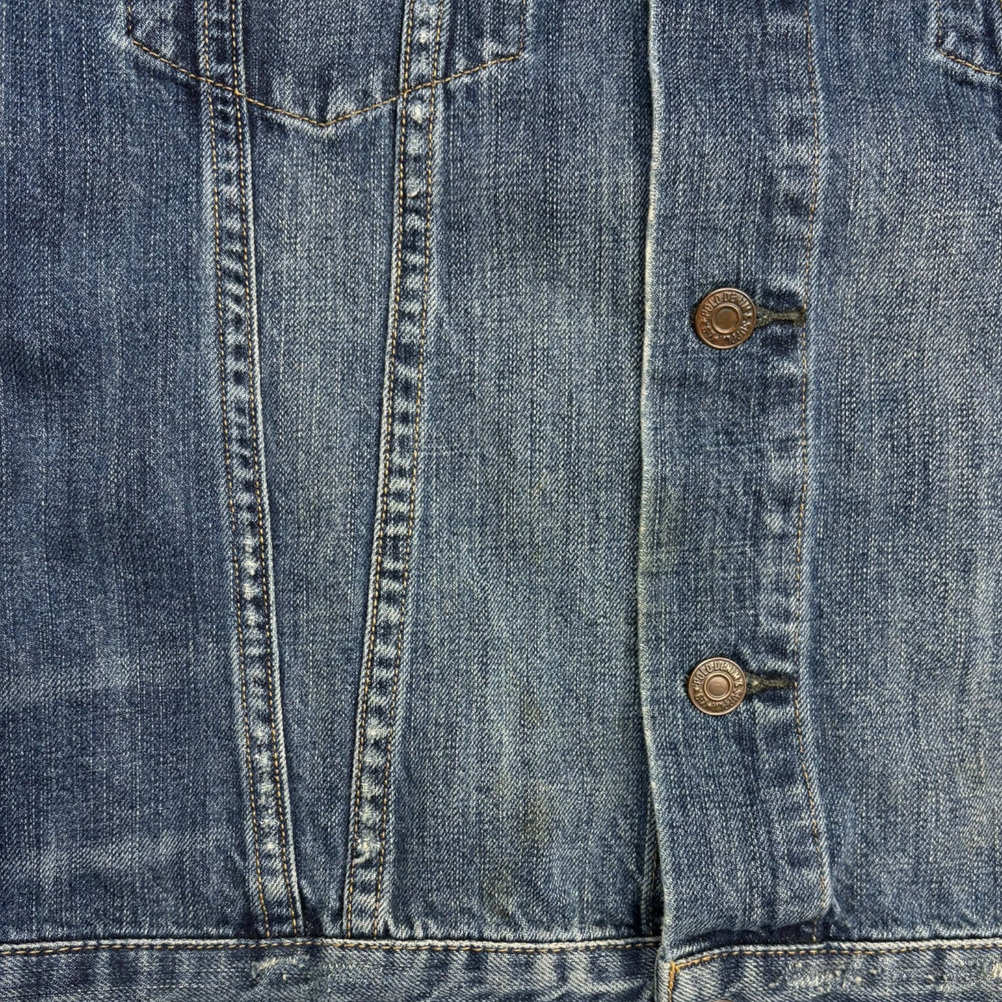 Vintage Denim & Supply By Ralph Lauren Medium Wash Denim Jacket