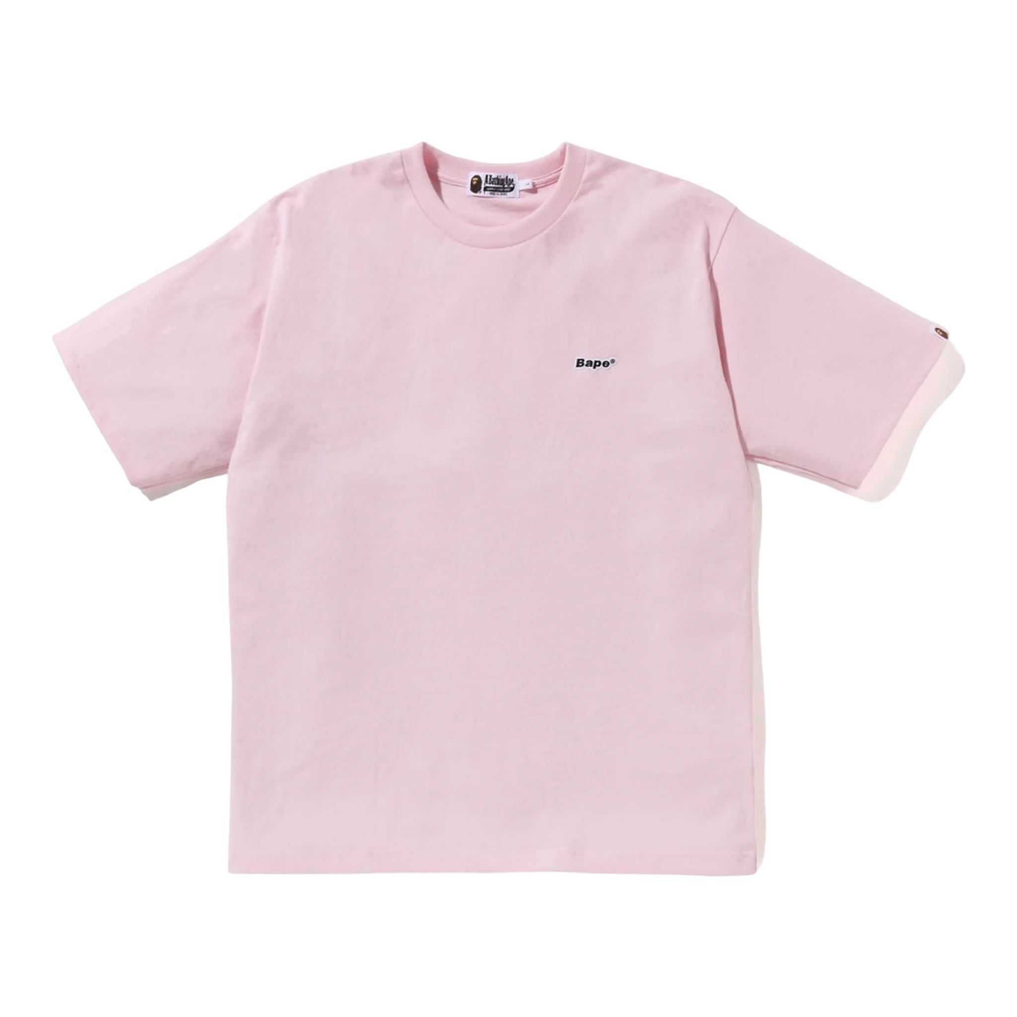 Bape One Point Relaxed Fit Tee Pink