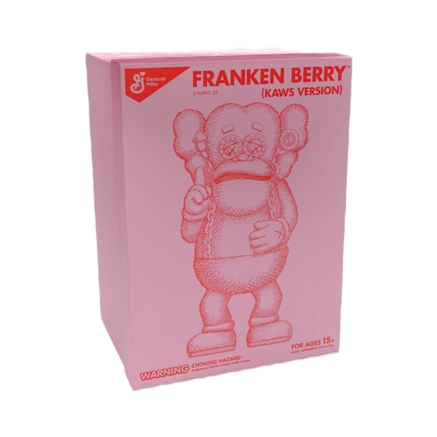 Kaws Cereal Monsters Franken Berry Figure