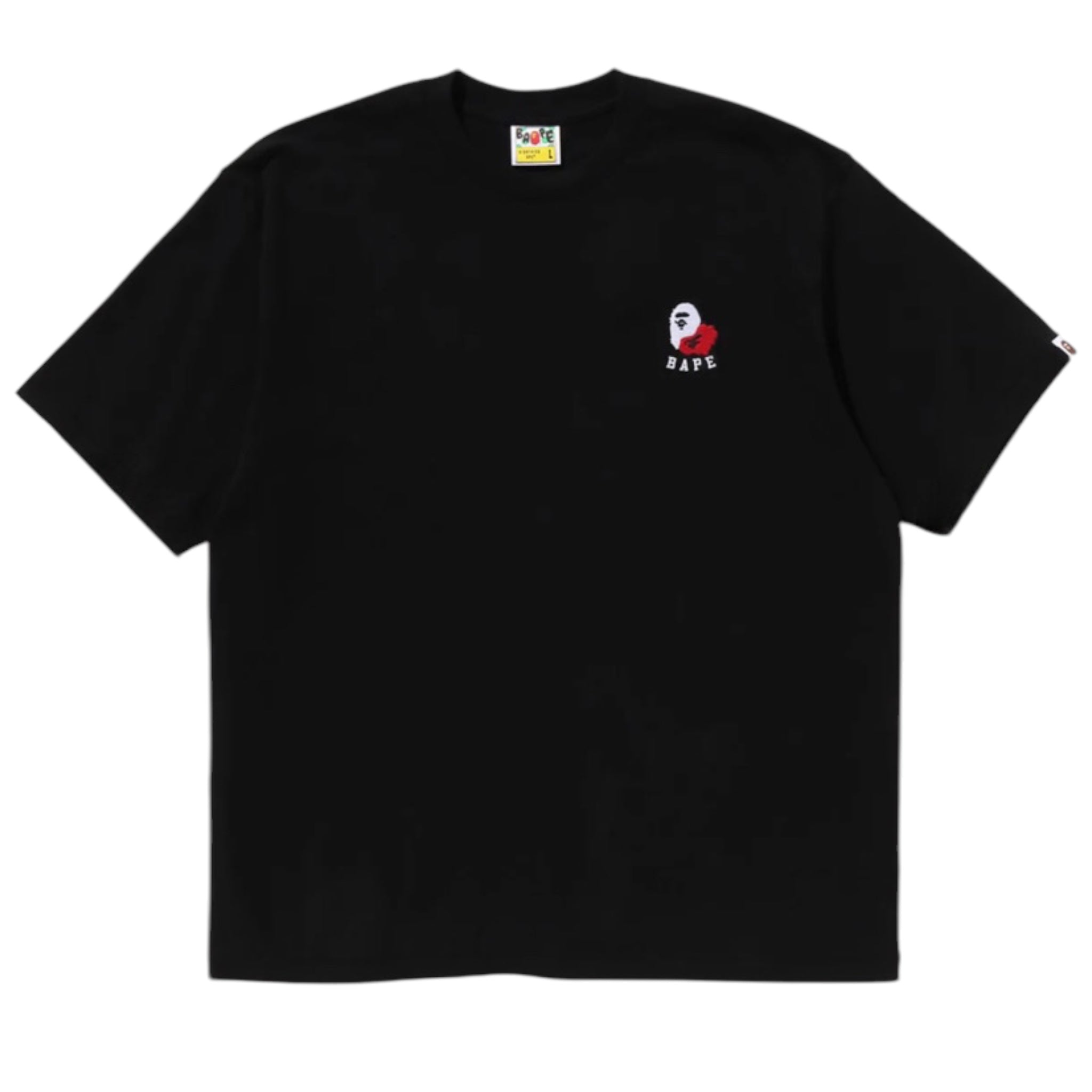 BAPE Ape Head 2 Point Relaxed Tee Black