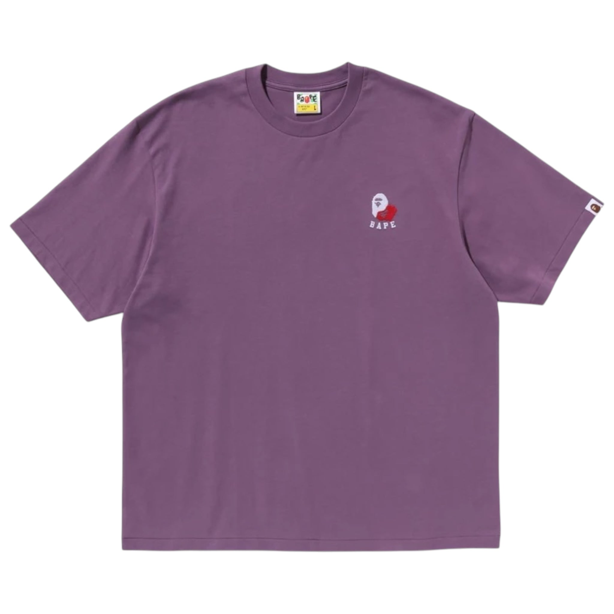 BAPE Ape Head 2 Point Relaxed Tee Purple