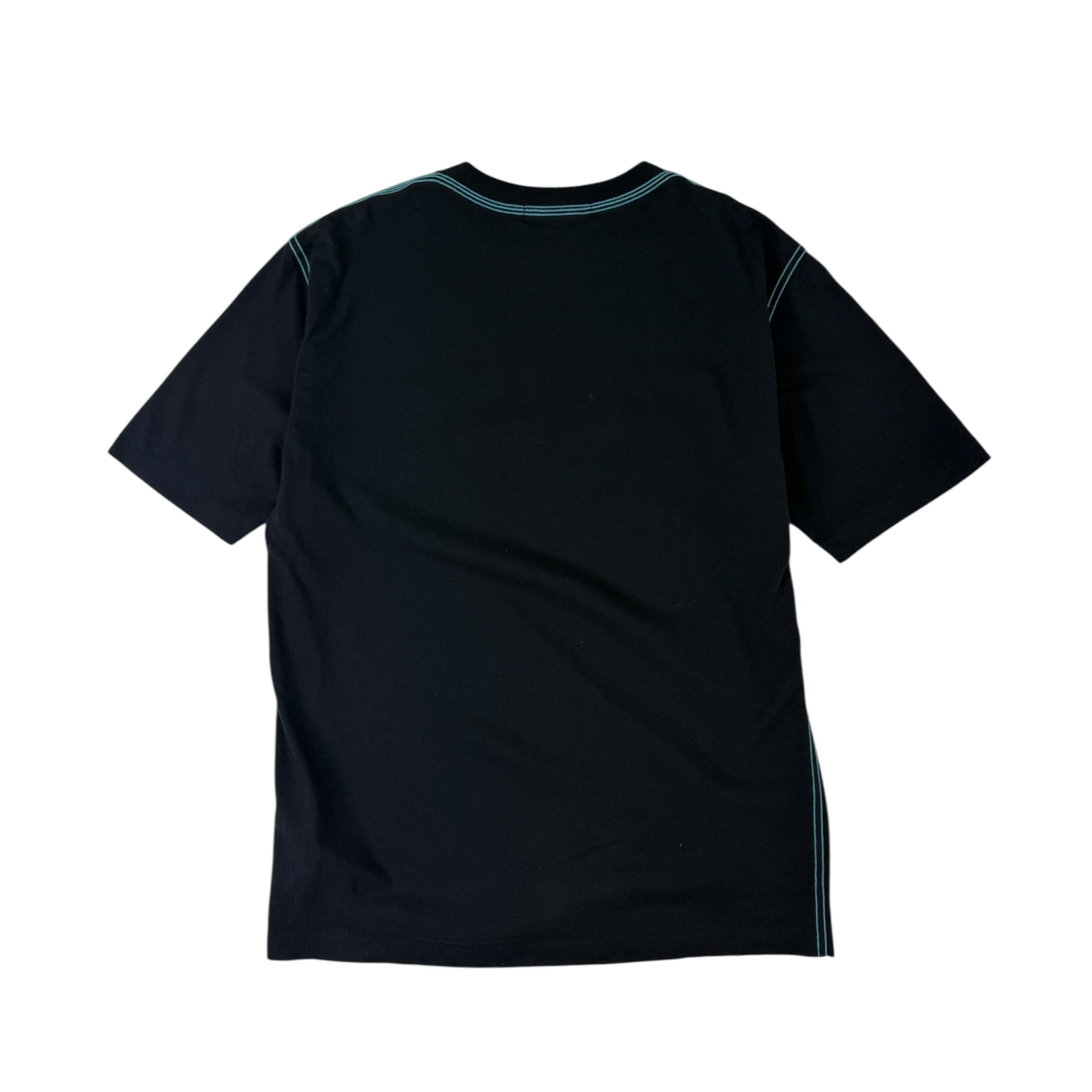 Stone Island Embroidered Logo Tee Black