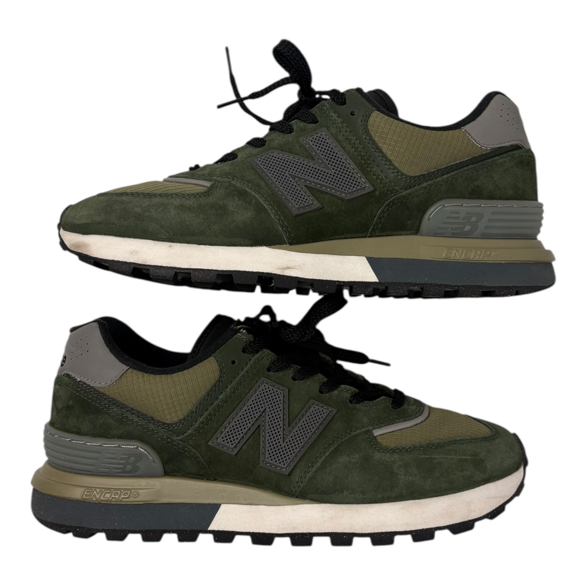 New Balance 574 Legacy Stone Island Dark Green (Used)