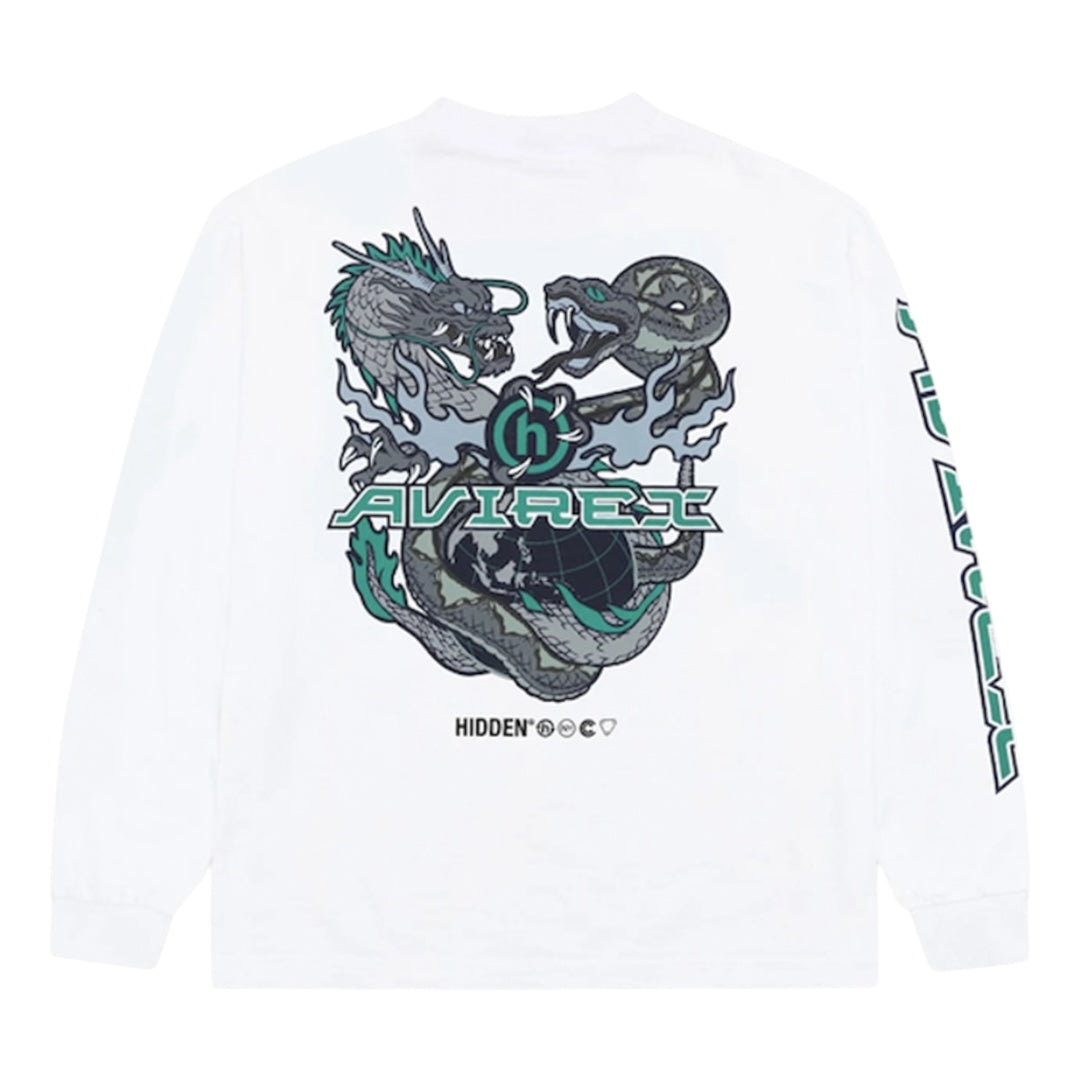 Hidden NY Avirex Worldwide LS Tee