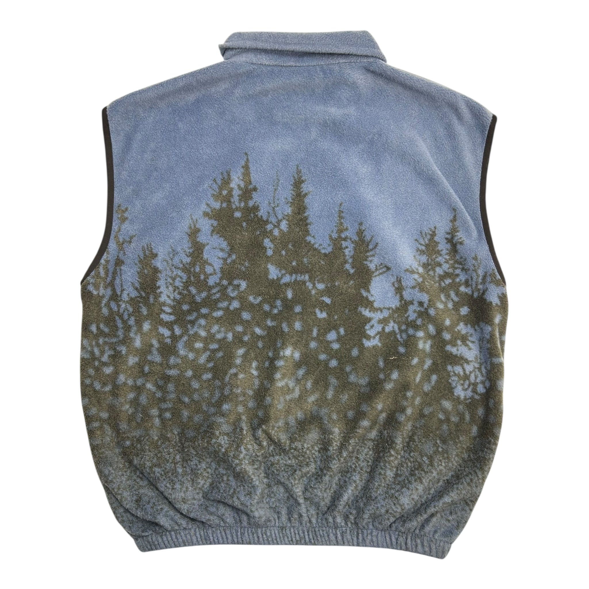 Vintage Galloping Horses Fleece Vest