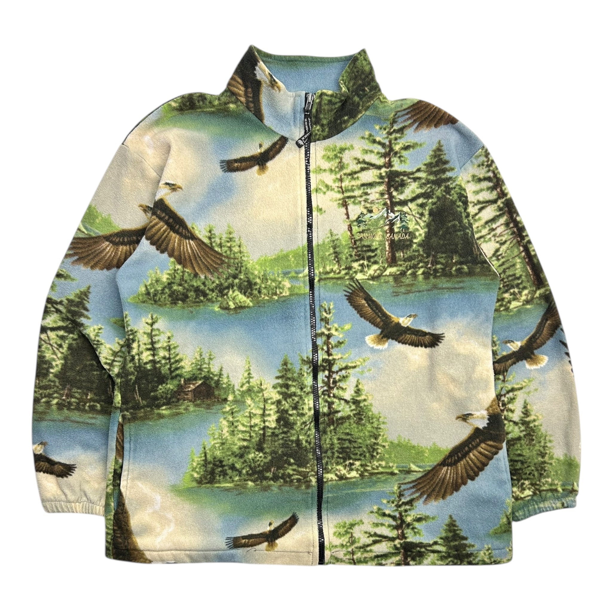 Vintage Flying Eagle AOP Fleece