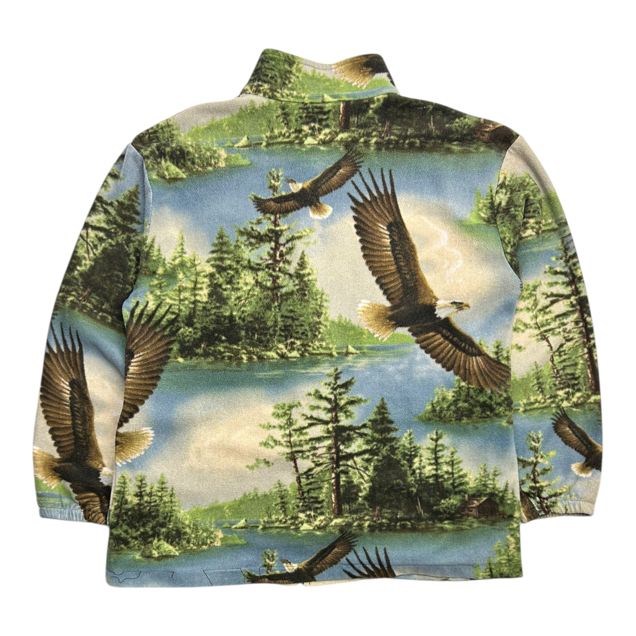 Vintage Flying Eagle AOP Fleece