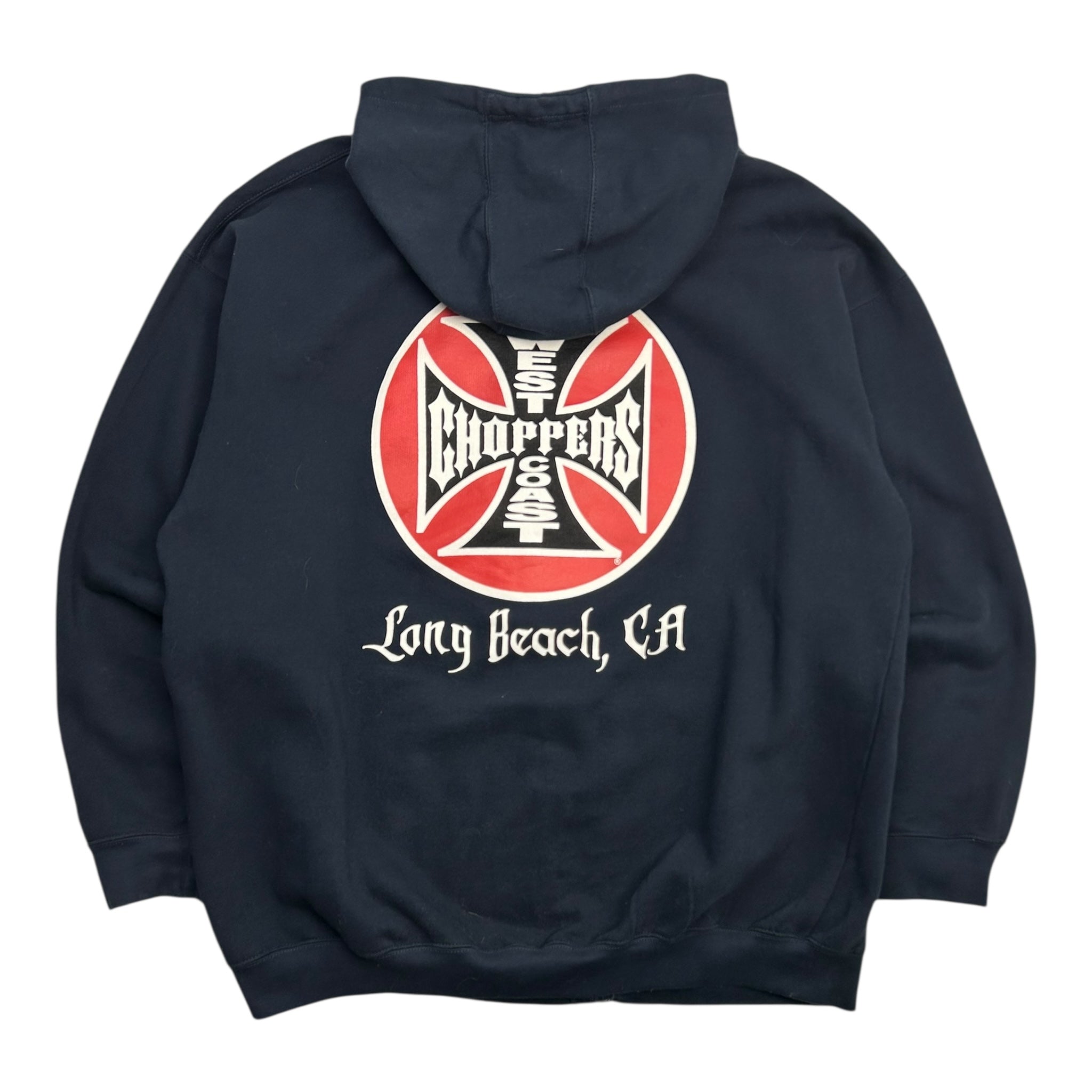 Y2K West Coast Choppers Zip Up Hoodie