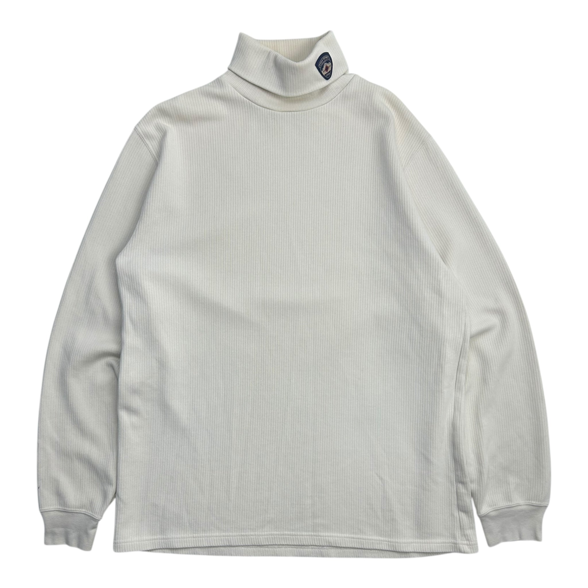 Vintage Polo Sport Ralph Lauren Cream Turtleneck Sweater