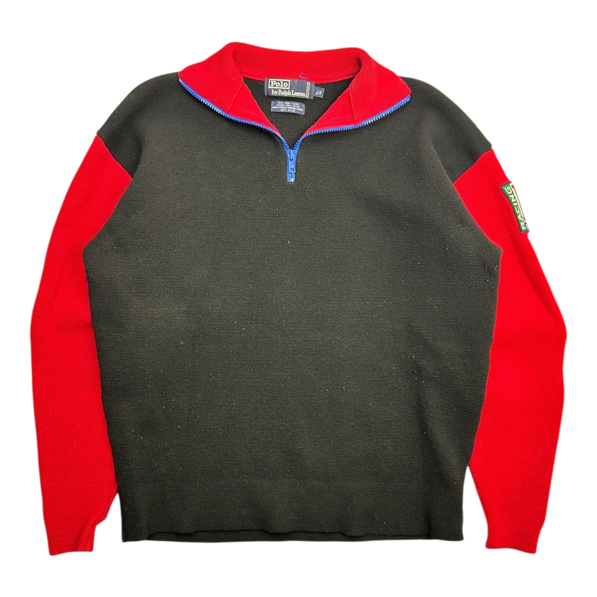 1992 Polo Ralph Lauren Sweater Quarter Zip Sweater