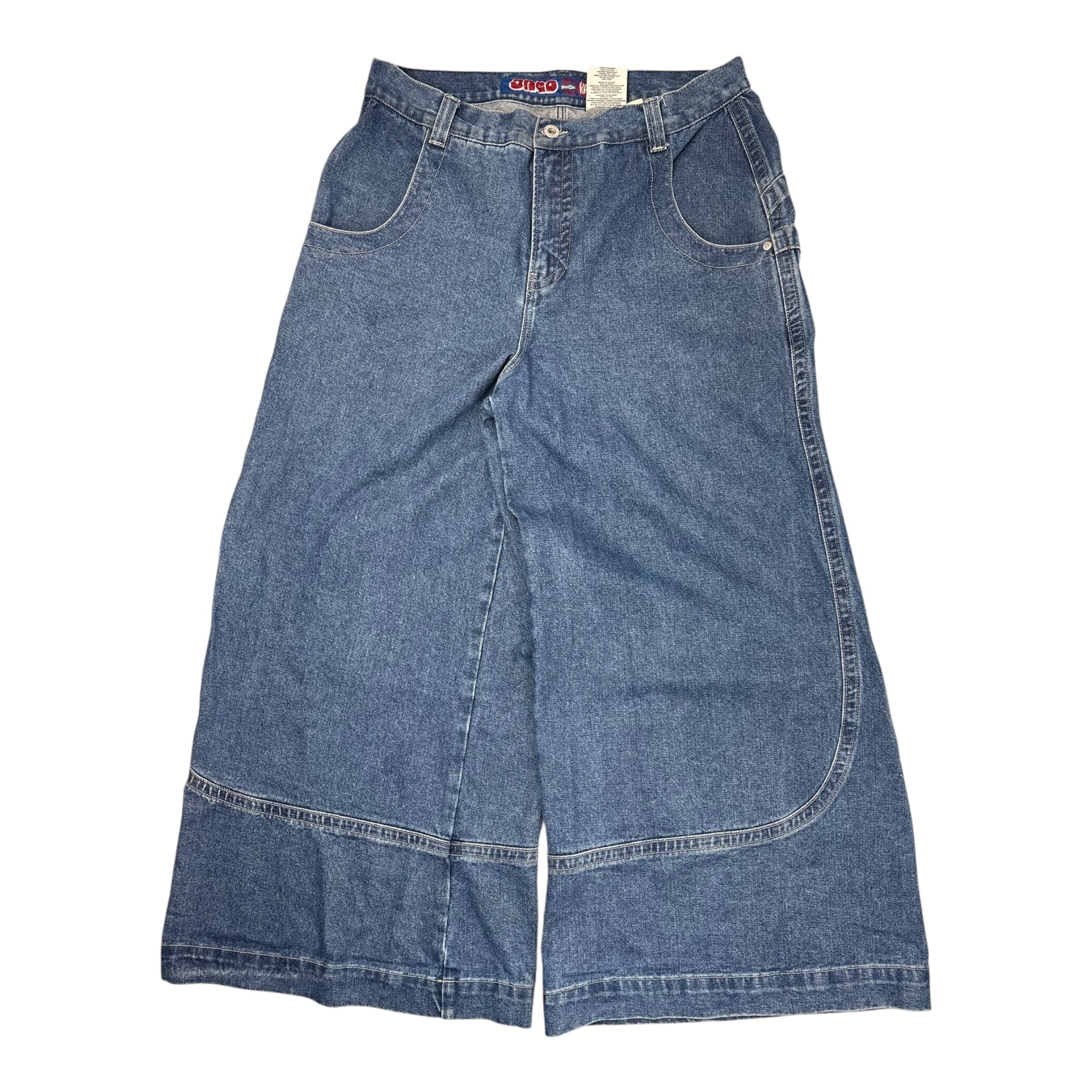JNCO Wide Leg Kangaroo Denim Jeans