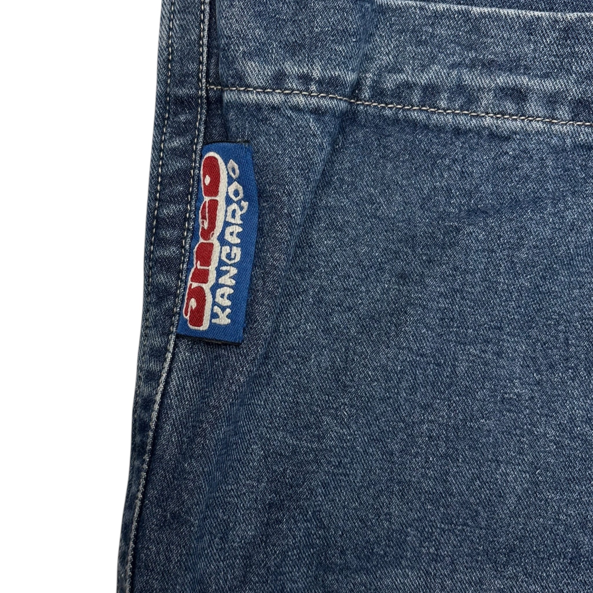 JNCO Wide Leg Kangaroo Denim Jeans