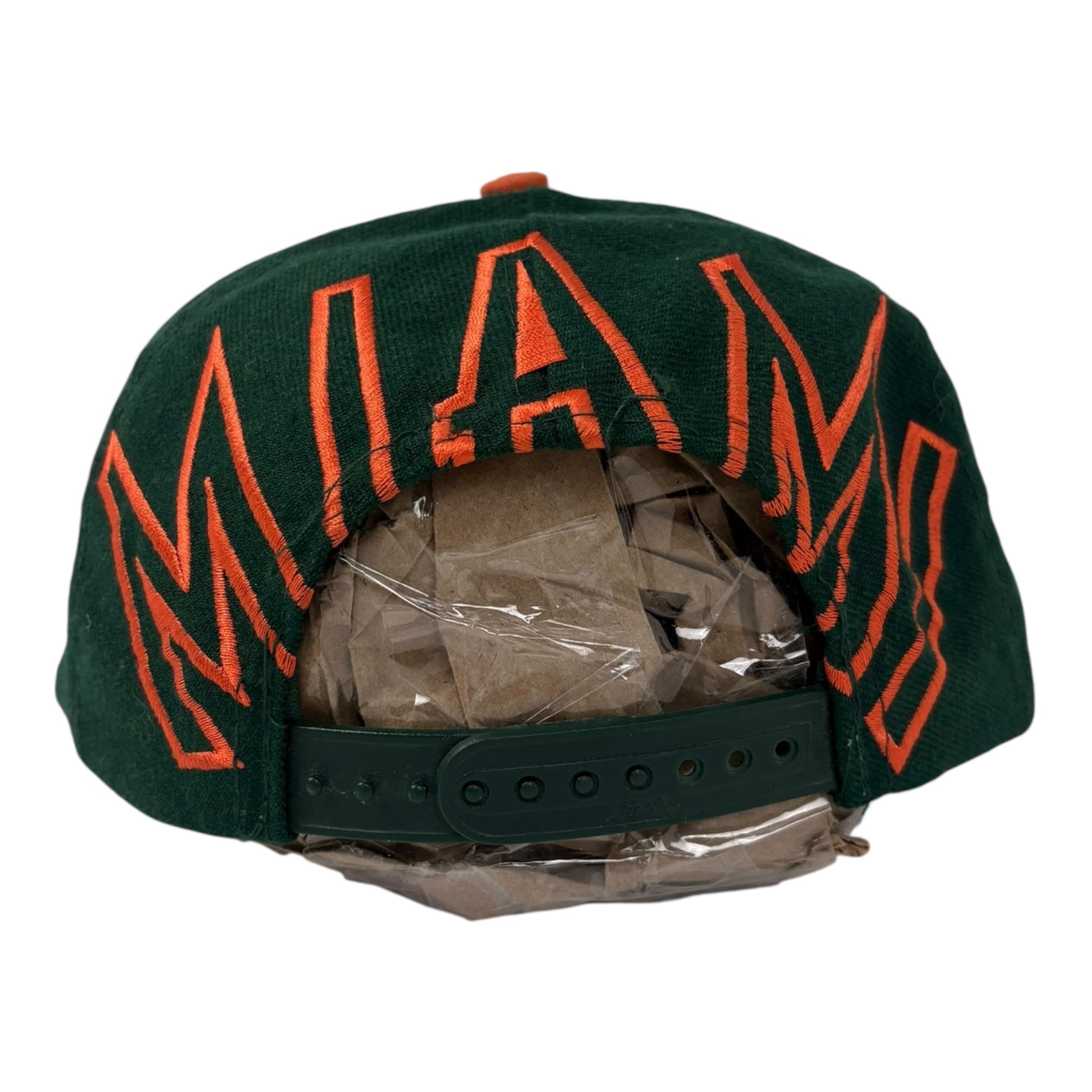 Vintage Miami Hurricanes Sebastian The Ibis Big Logo Hat