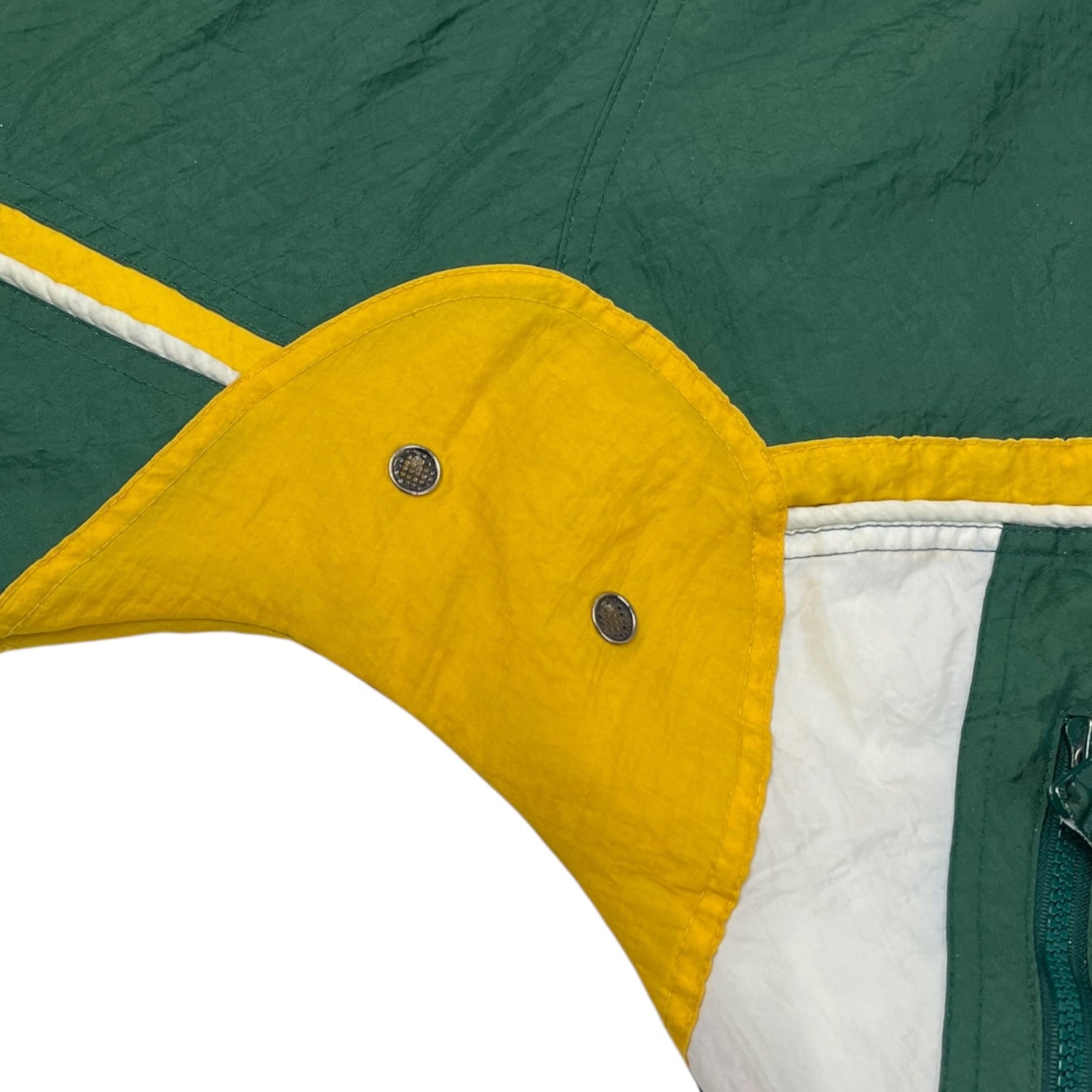 Vintage Starter NFL Green Bay Packers Quarter Zip Jacket