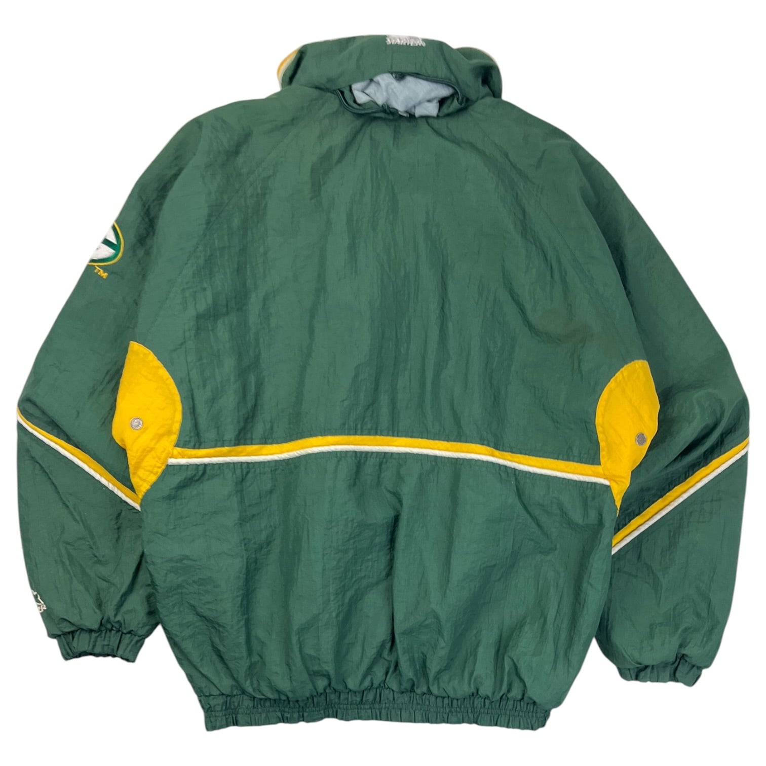 Vintage Starter NFL Green Bay Packers Quarter Zip Jacket