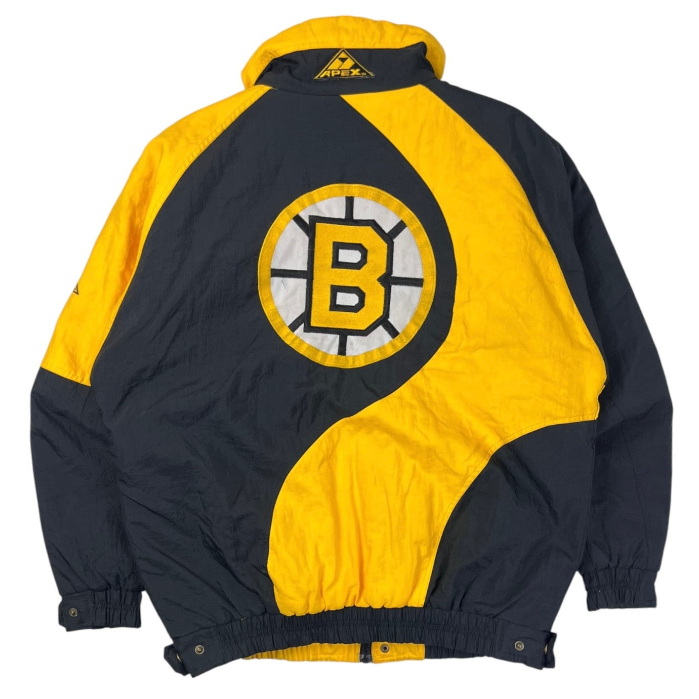 Vintage Apex One NHL Boston Bruins Fill Zip Jacket