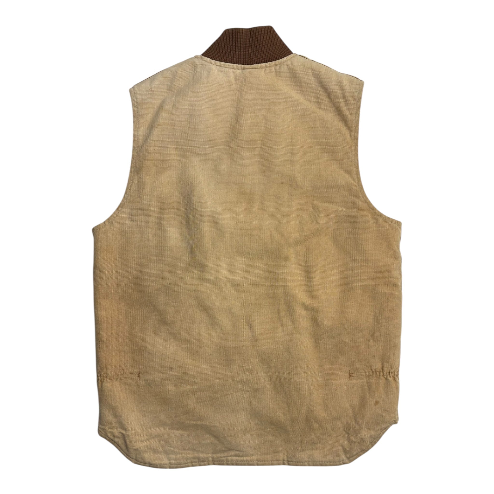 Vintage Carhartt Workwear Vest Faded Tan