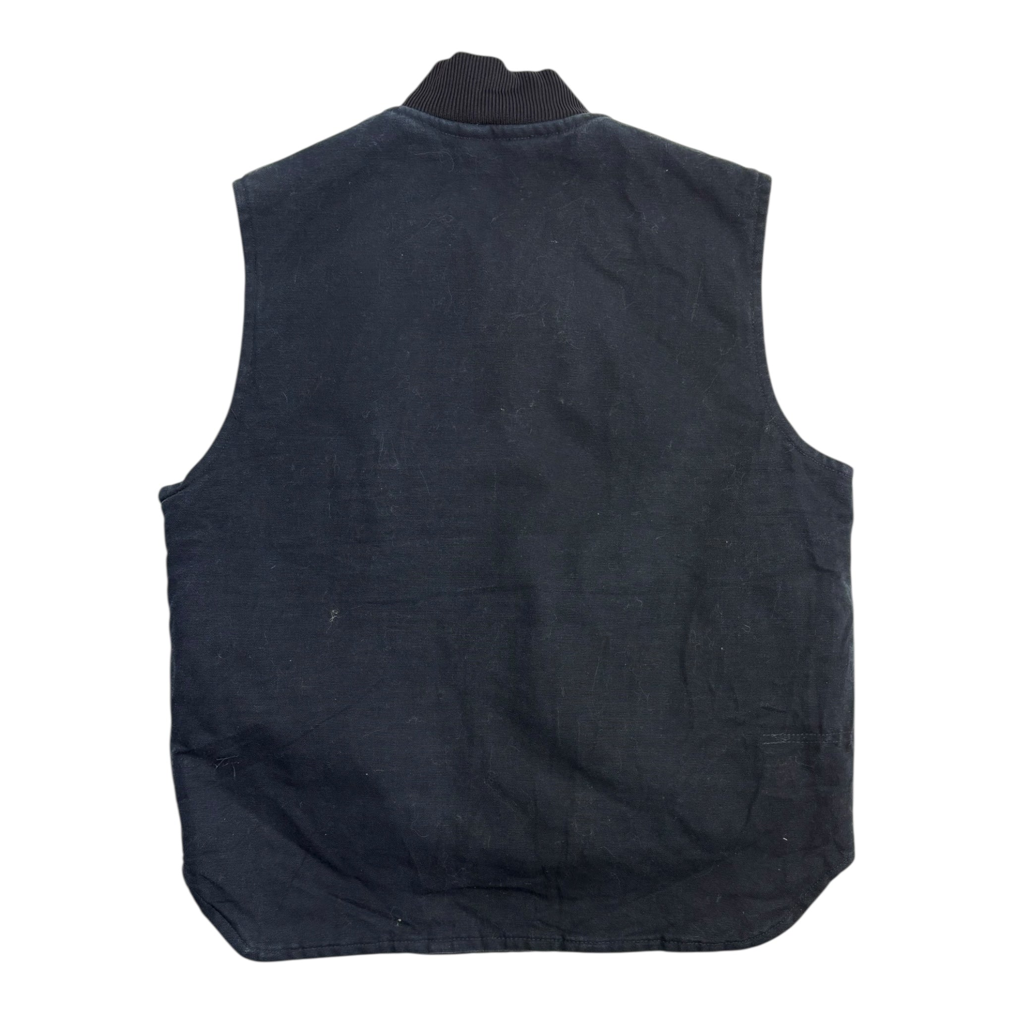 Vintage Carhartt Workwear Vest Faded Black