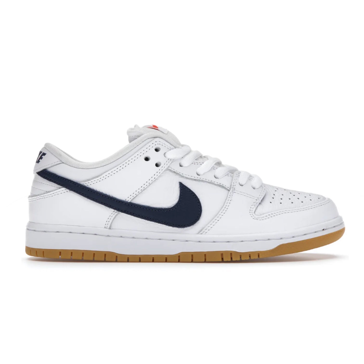 Nike SB Dunk Low Orange Label White Navy 8