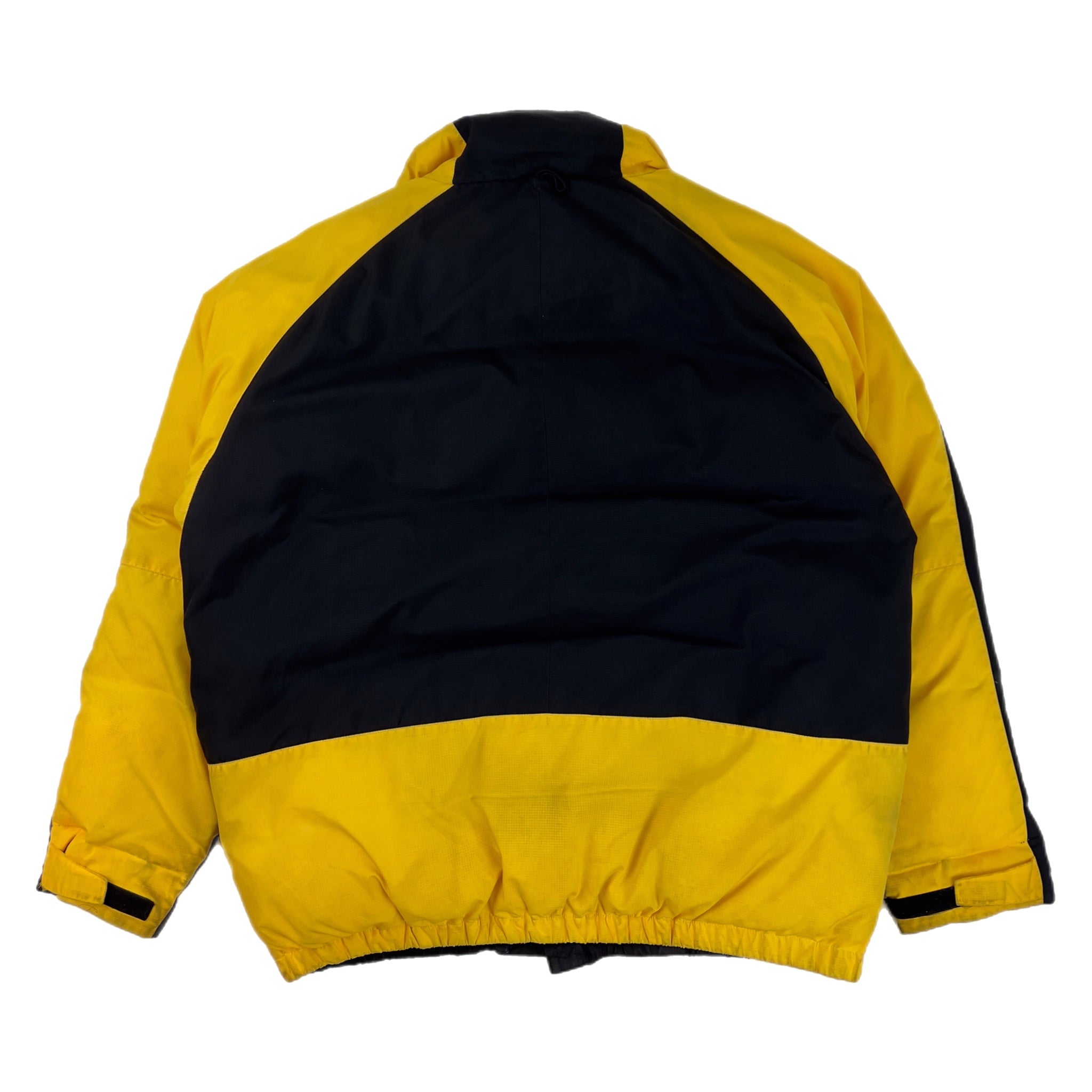 Vintage Polo Jeans Co. Puffer Jacket Black/Yellow