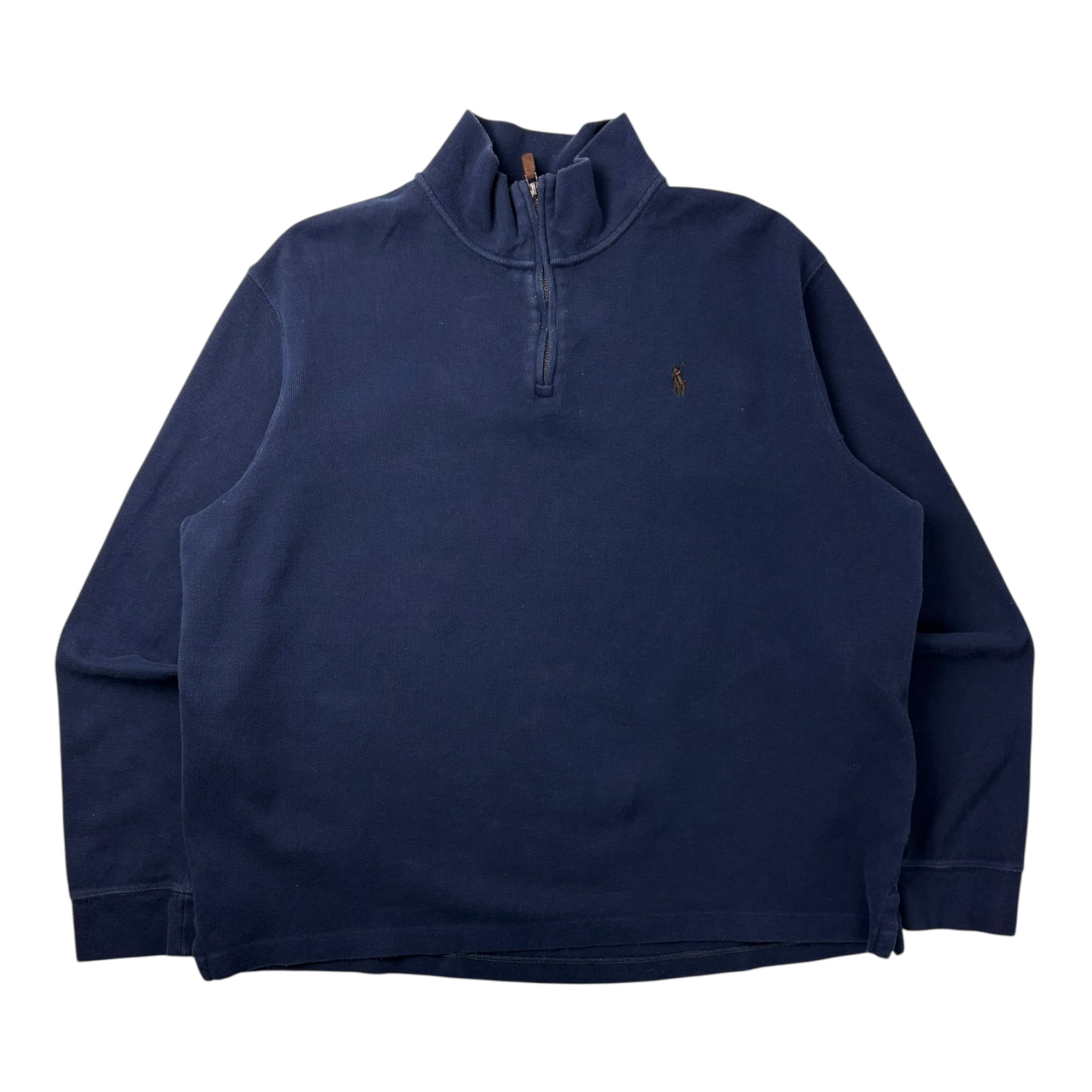 Vintage Polo Ralph Lauren Quarter Zip Dark Blue