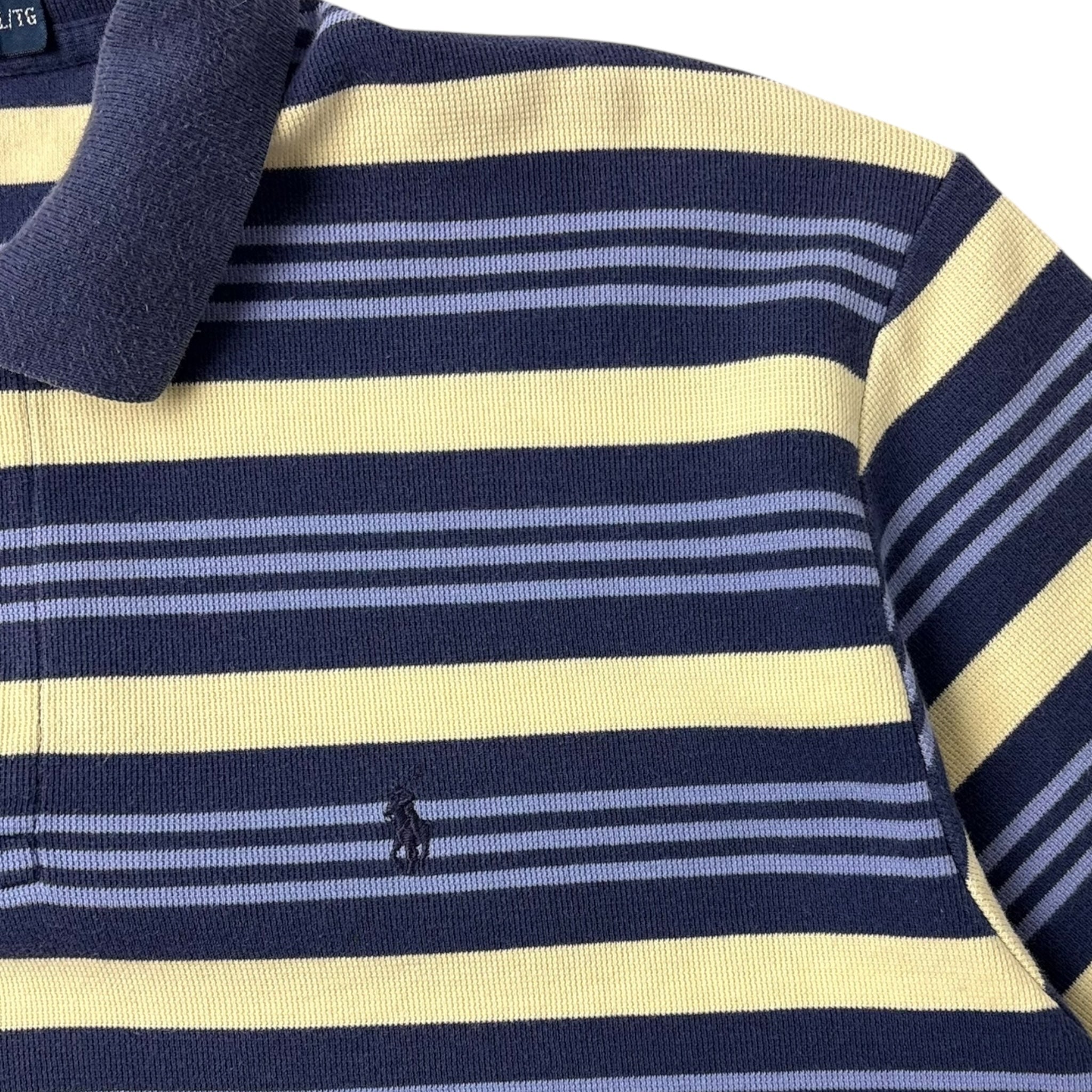 Polo By Ralph Lauren Small Pony Cream Striped Button up Shirt