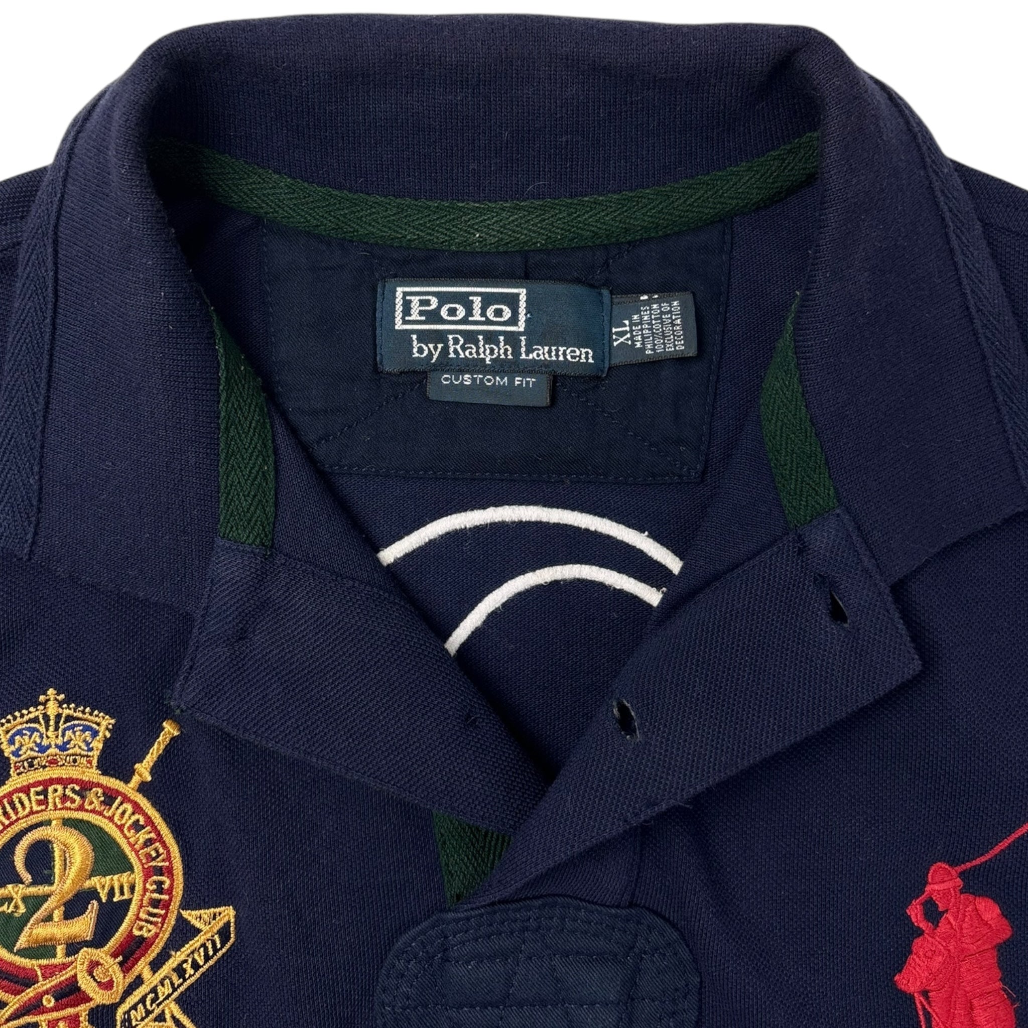 Polo By Ralph Lauren Big Pony Jockey Club Navy Shirt