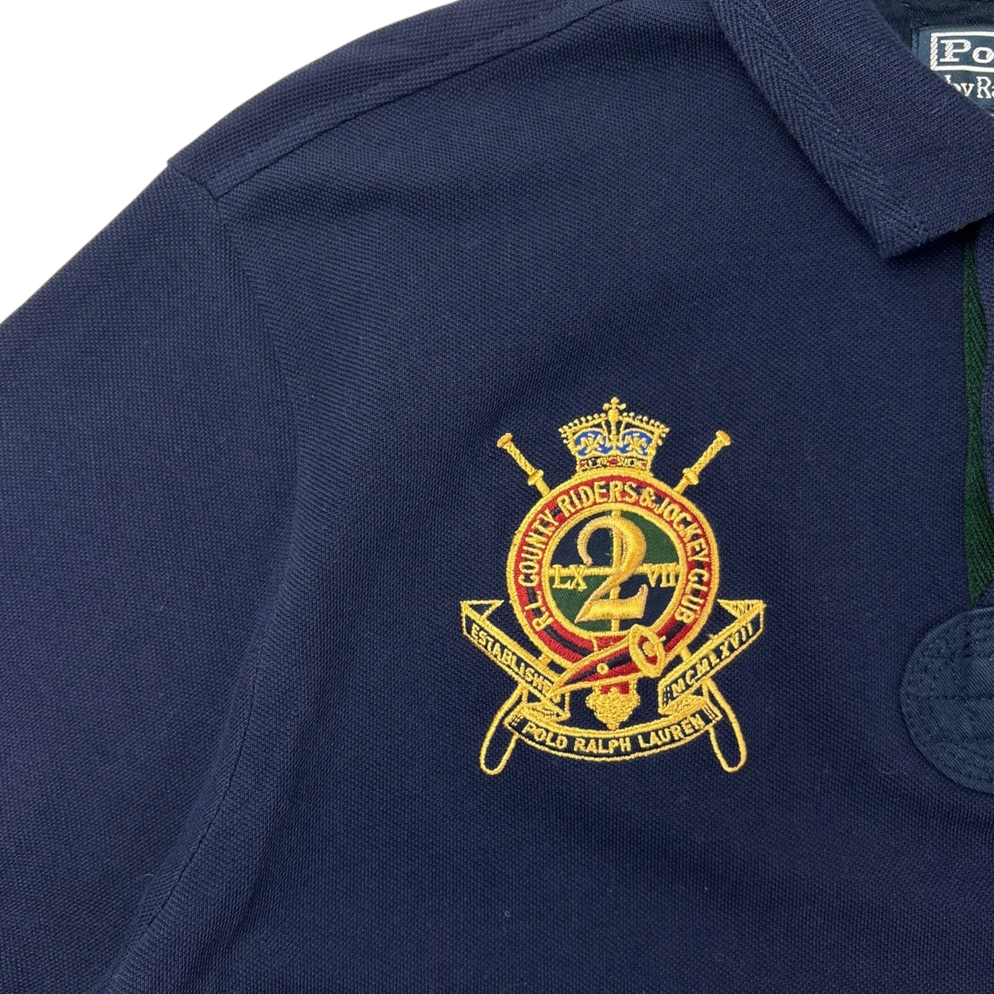 Polo By Ralph Lauren Big Pony Jockey Club Navy Shirt