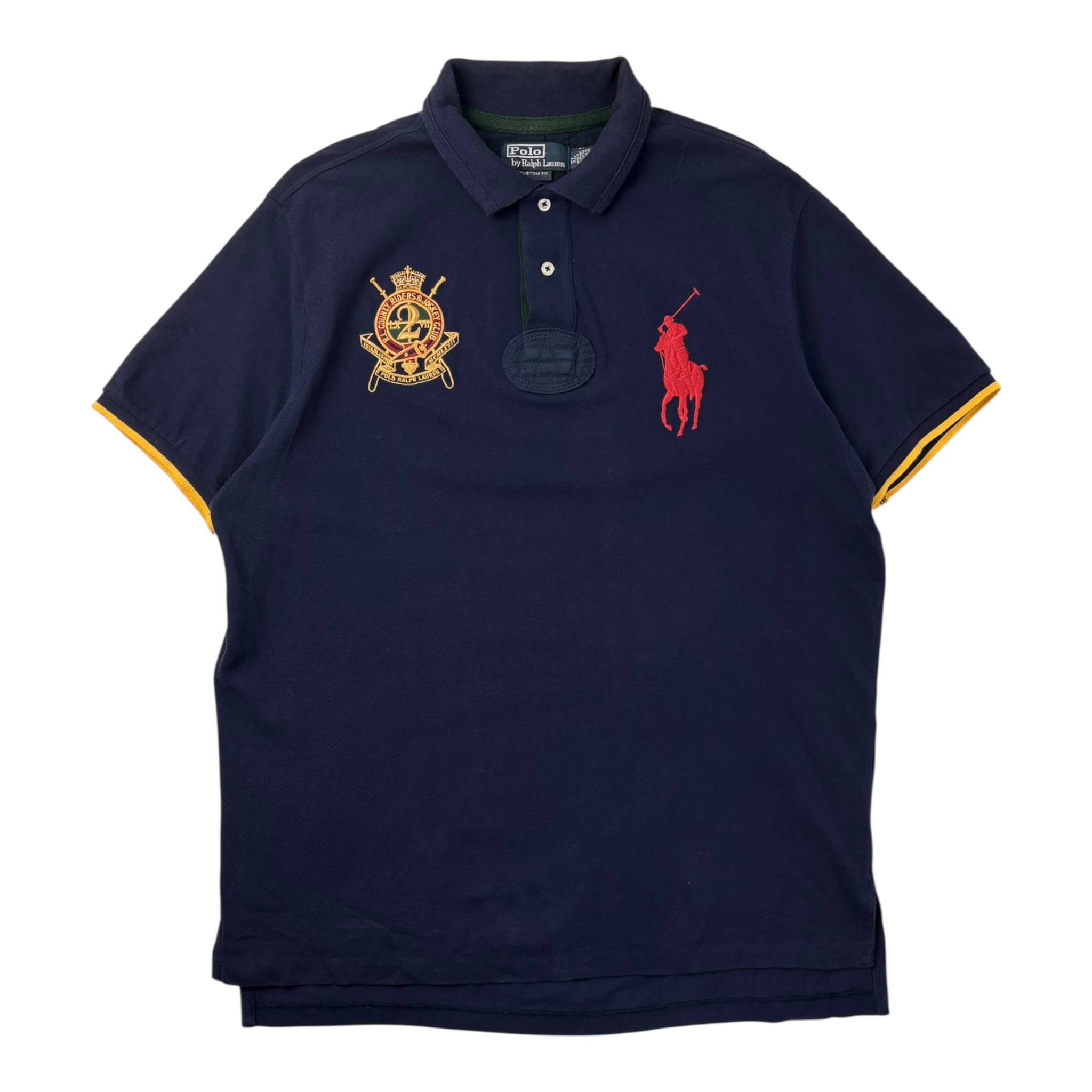 Polo By Ralph Lauren ビッグポニー イタリア M y2k POLO RALPH LAUREN Men's Classic Fit Big Pony Logo Polo Shirt (X