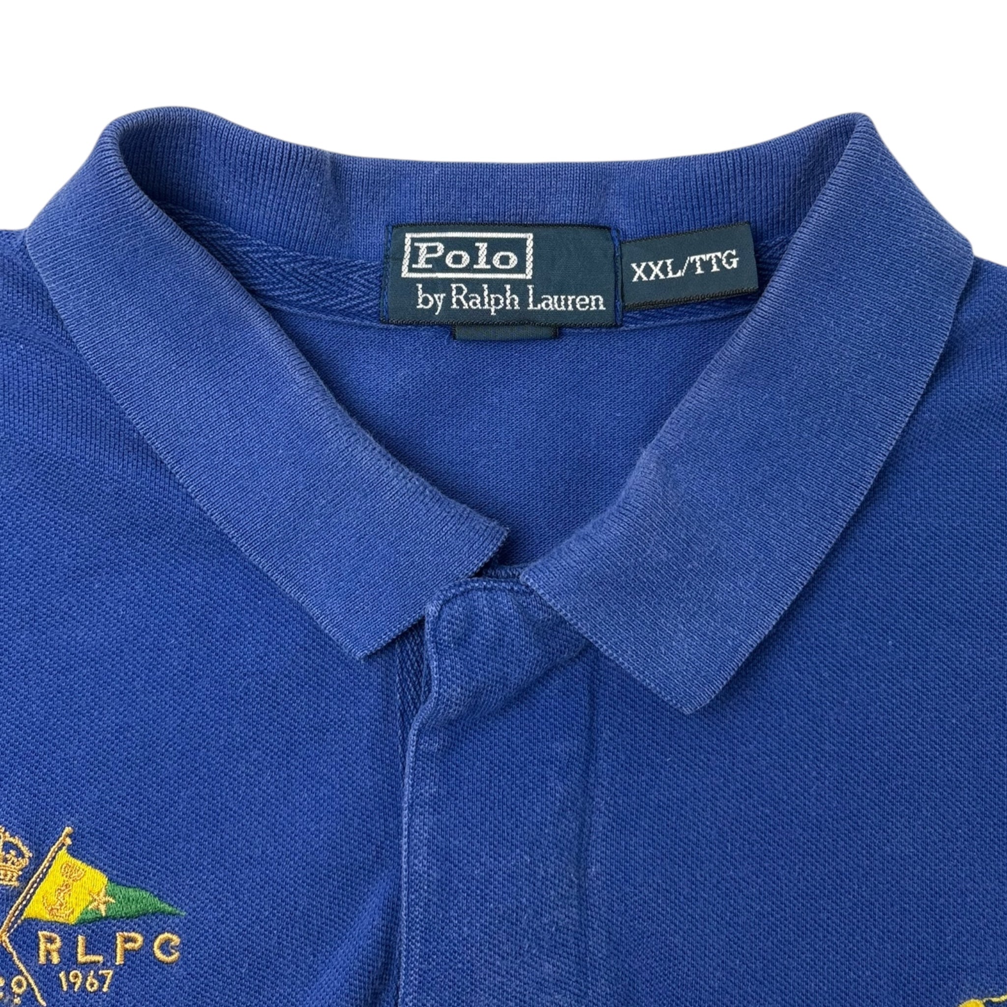 Polo By Ralph Lauren Big Pony Yacht Club Blue Shirt