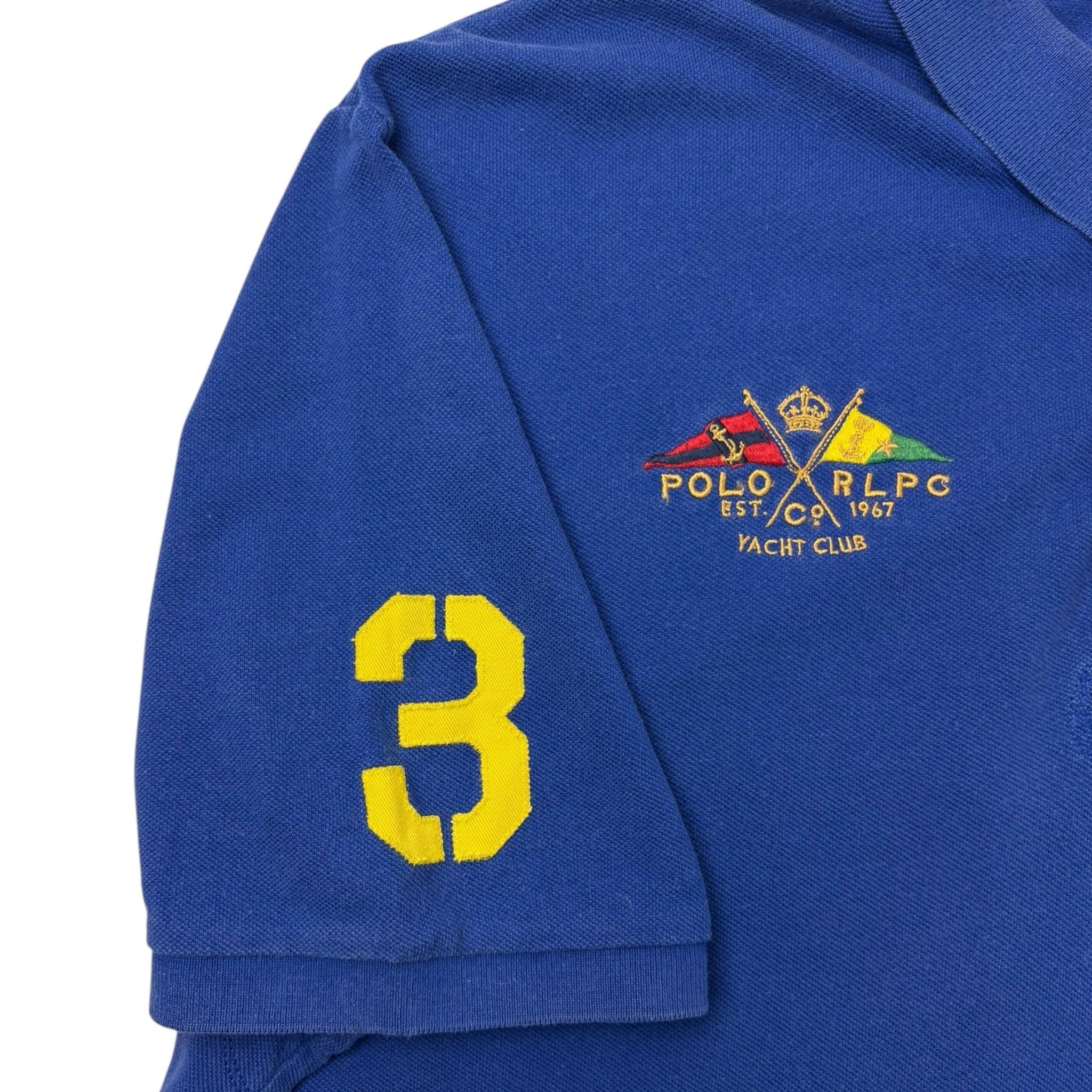 Polo By Ralph Lauren Big Pony Yacht Club Blue Shirt