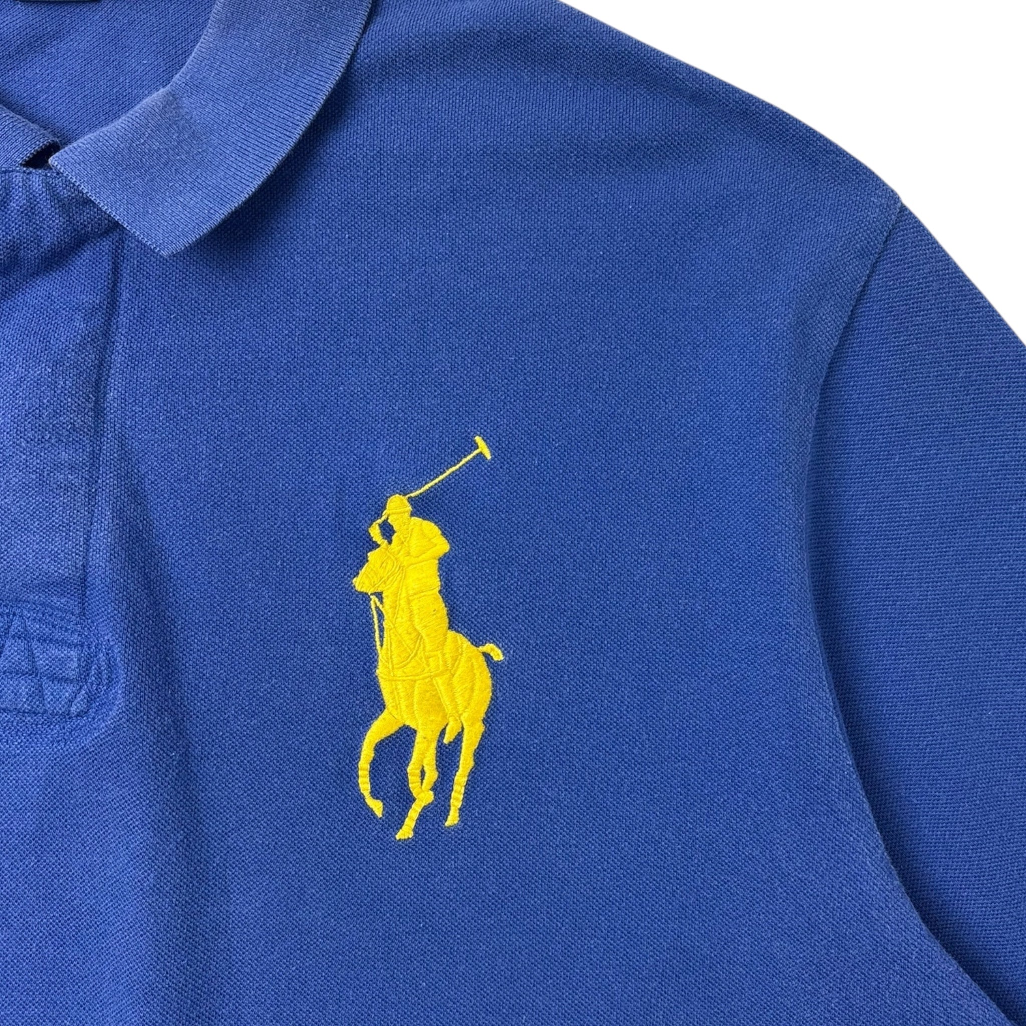 Polo By Ralph Lauren Big Pony Yacht Club Blue Shirt