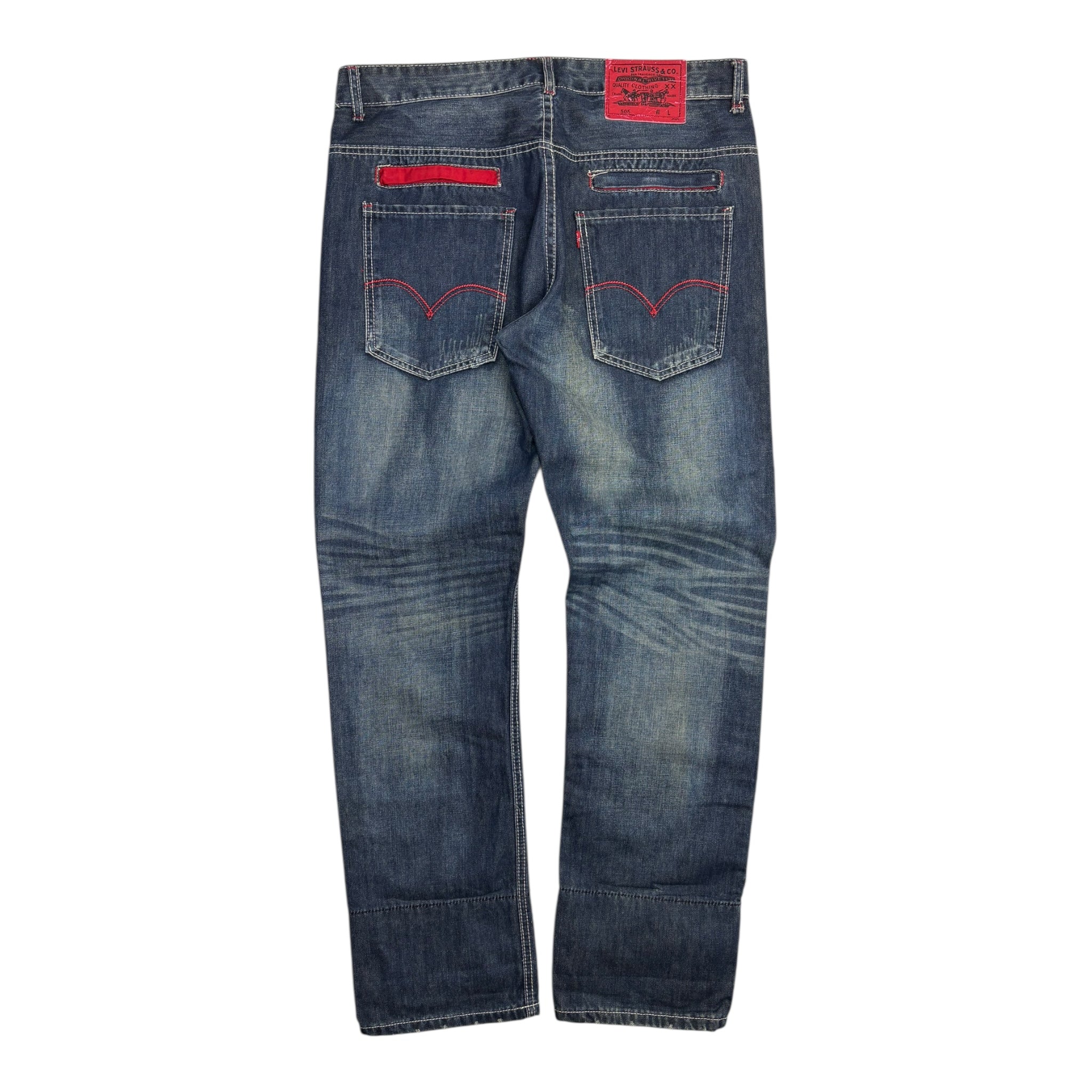 Vintage Y2K Levi’s X Jean Paul Gaultier Dark Wash Faded Denim