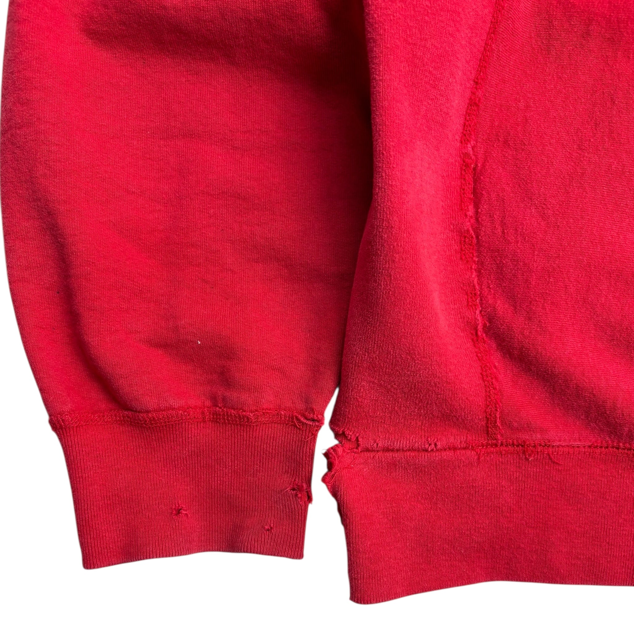 Supreme Cord Collegiate Logo Hoodie Red