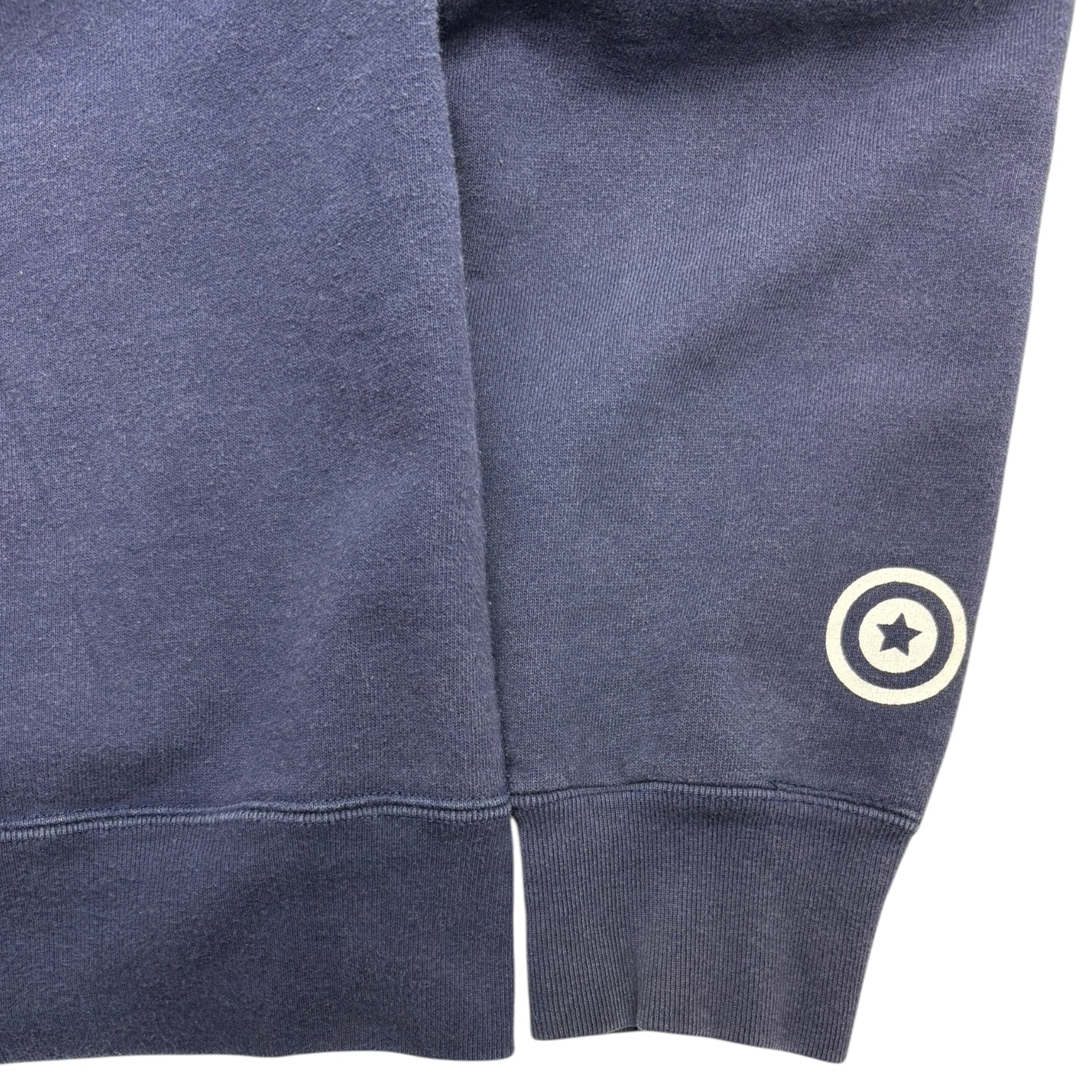 Bape 1st Shark Full Zip Hoodie Navy