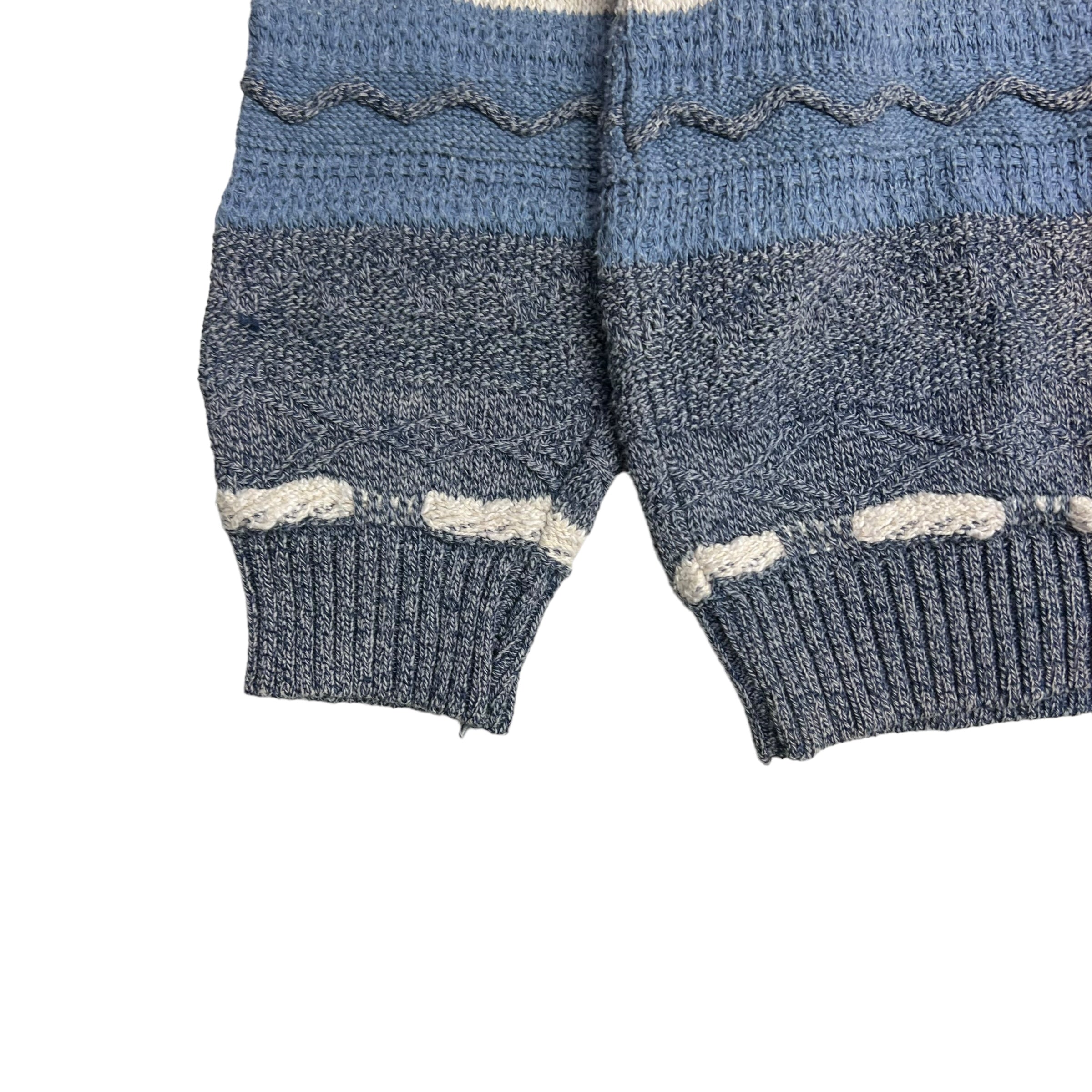 Vintage Brice Knit Sweater Light Blue