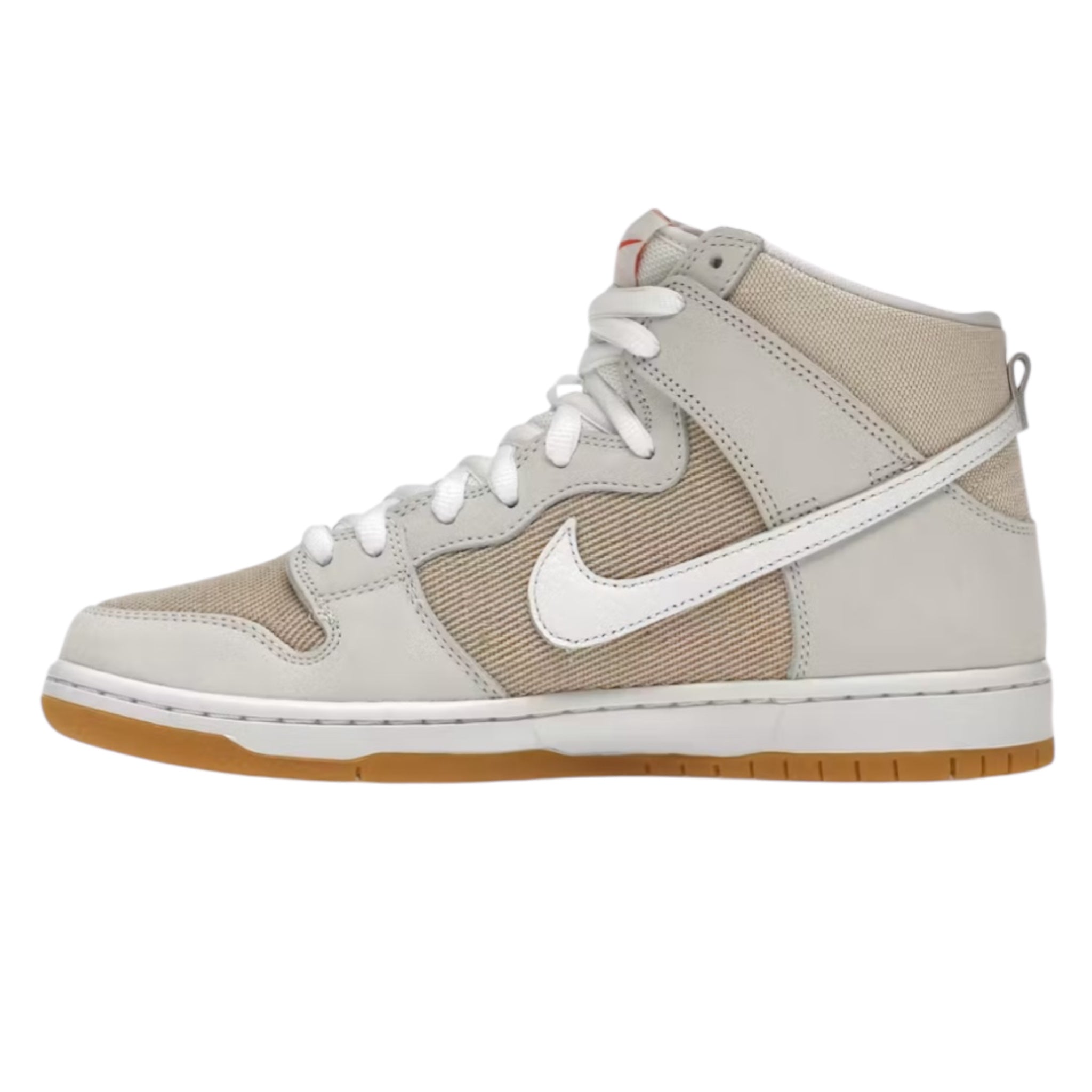 Nike SB Dunk High Pro ISO Orange Label Unbleached Natural