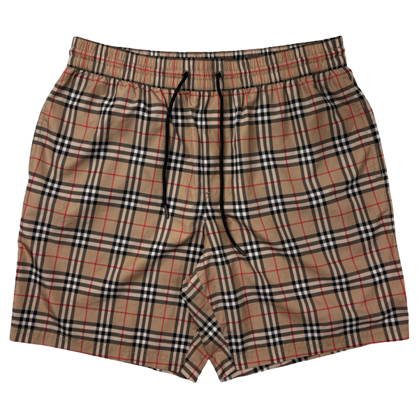 Burberry Check Drawcord  Swim Shorts