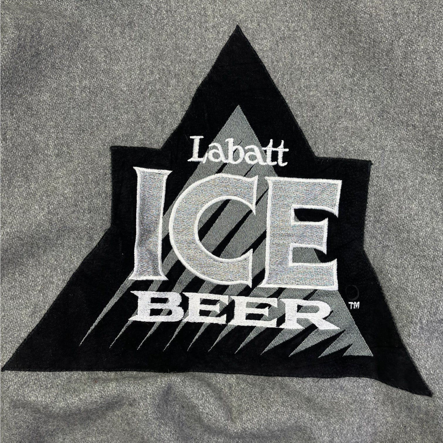 Vintage Labatt Ice Beer Varsity Jacket