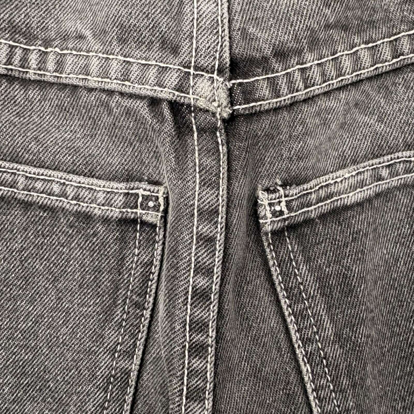 Vintage Y2K Johnny Blaze Jorts Washed Black