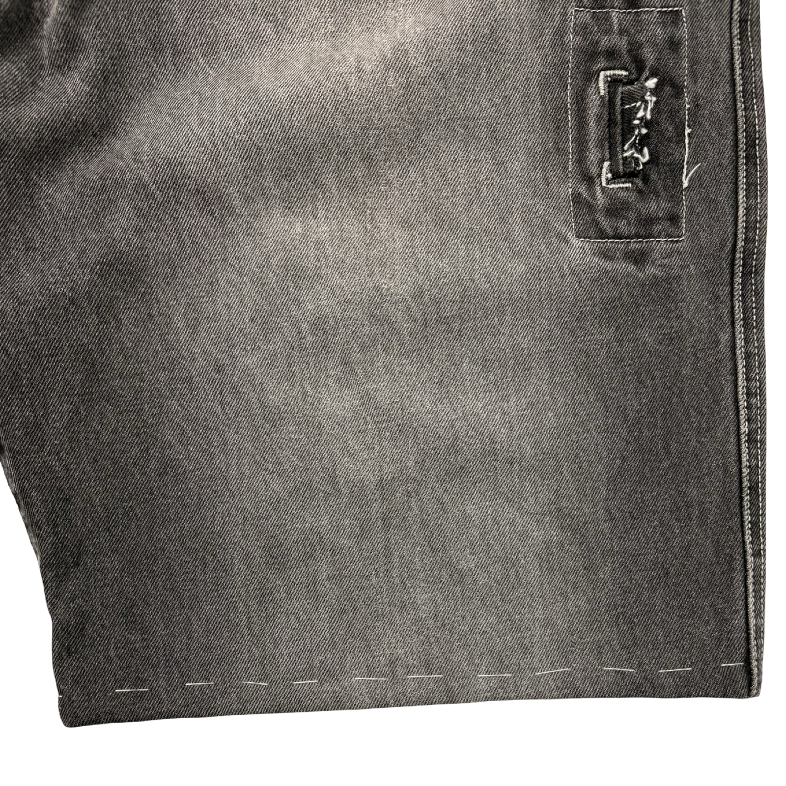 Vintage Y2K Johnny Blaze Jorts Washed Black