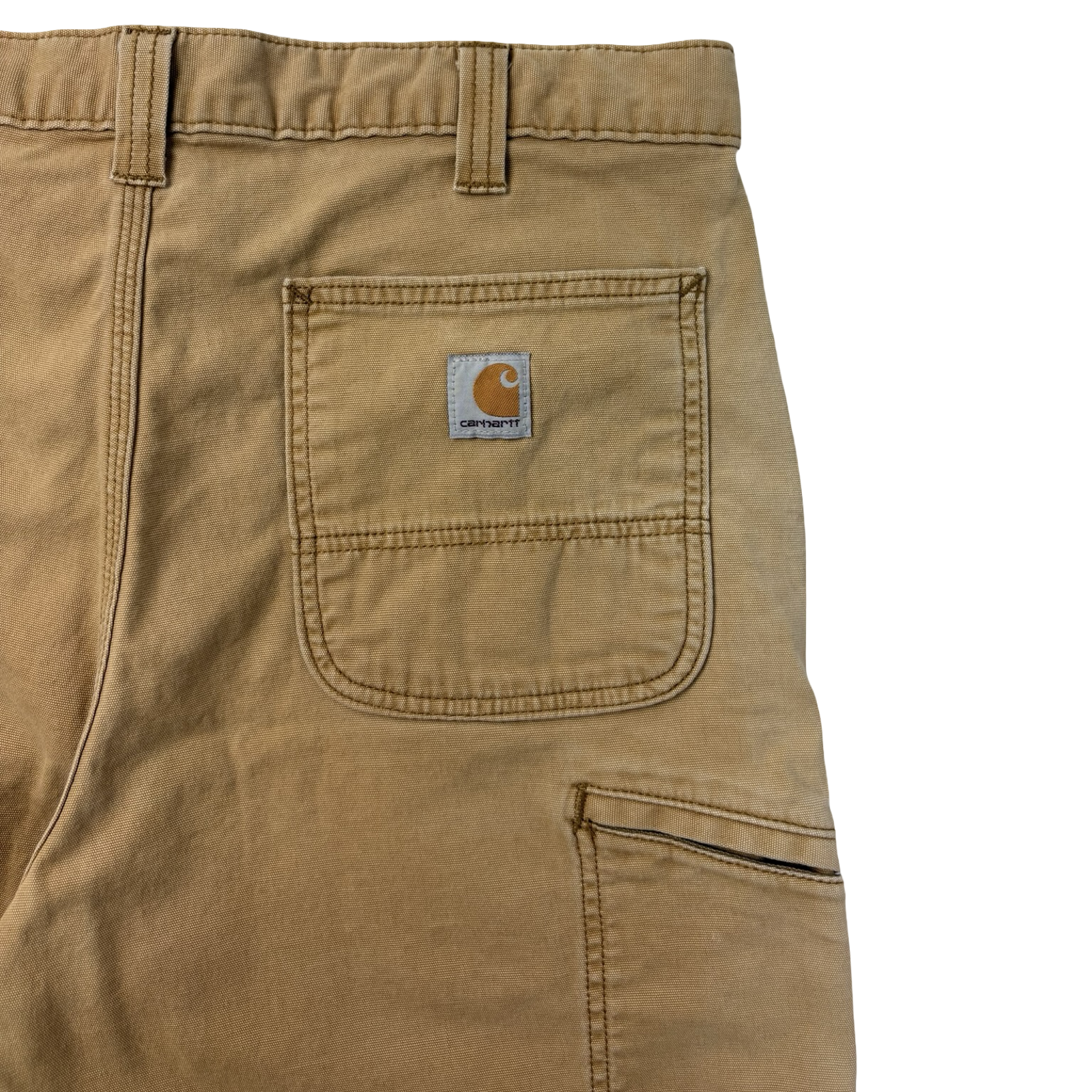 Vintage Carhartt Workwear Shorts Faded Beige