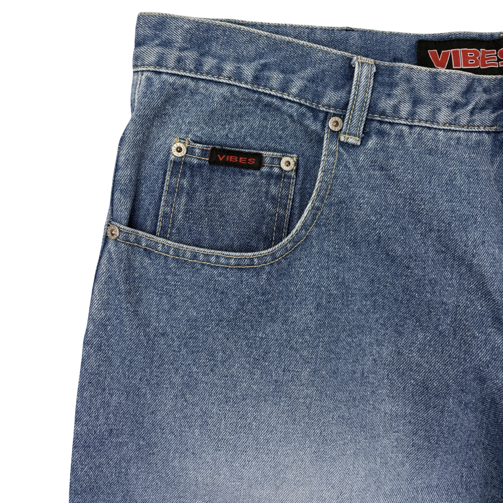 Vintage Vibes Jeans Medium Wash Shorts