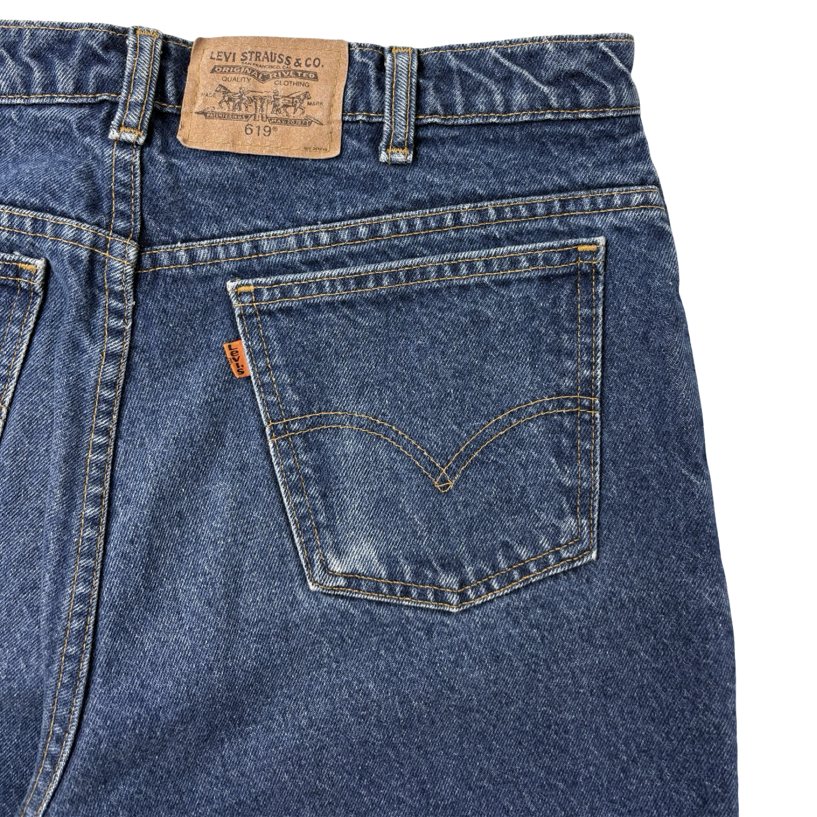 Vintage Levi's 619 Jorts Medium Wash