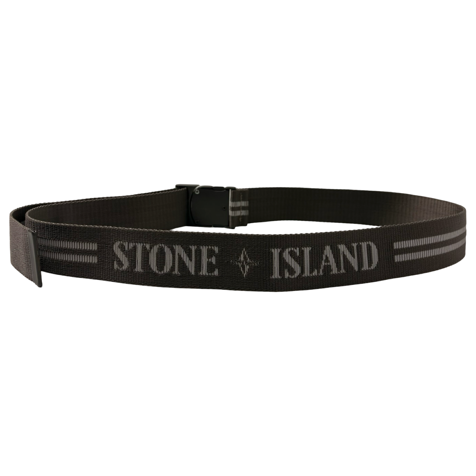 Stone Island Striped Adjustable Belt